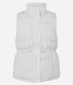 Colete Acolchoado com Regulador na Cintura