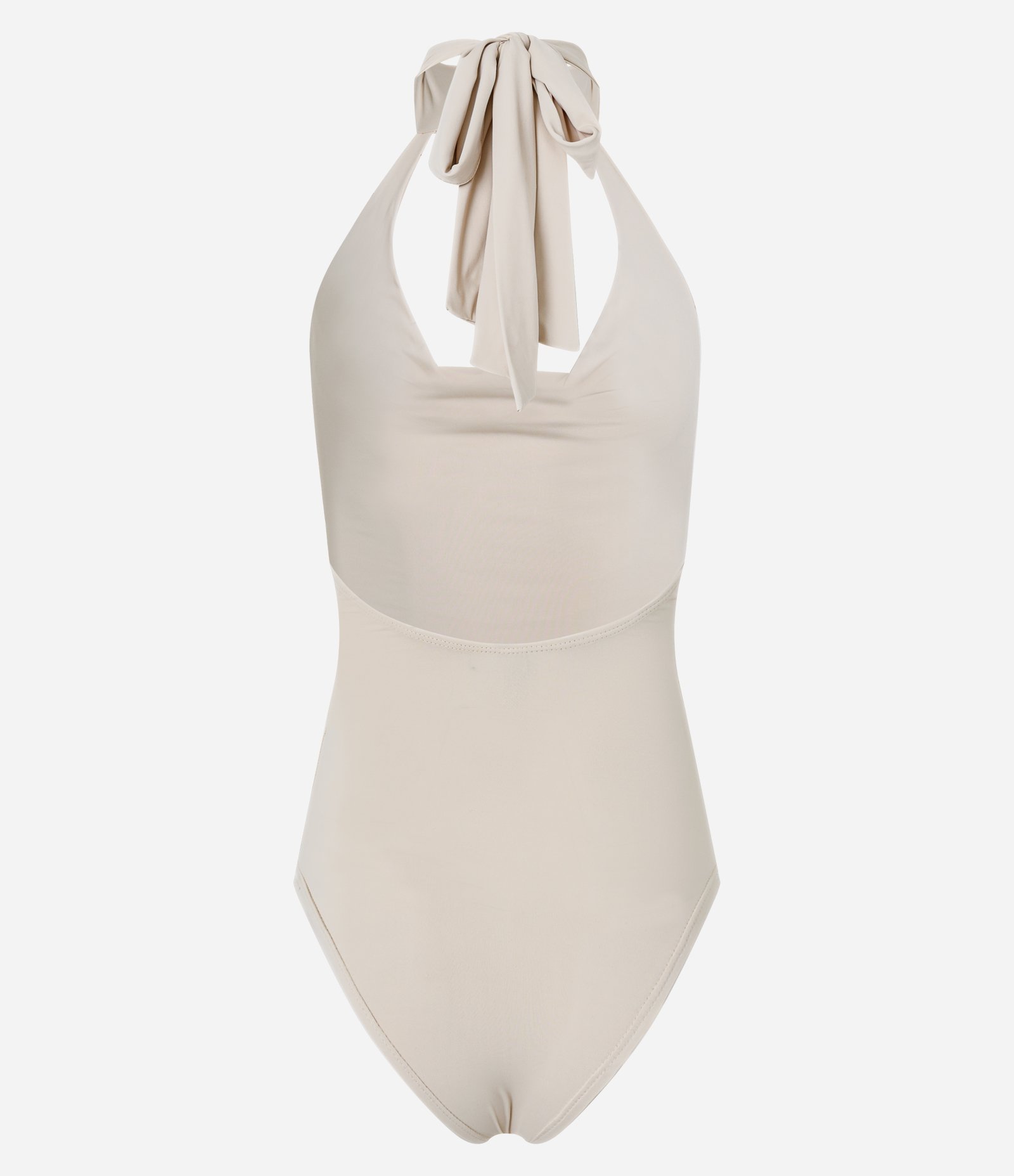 Body Frente Única em Malha com Golinha e Decote Degagê Summer Sand 6