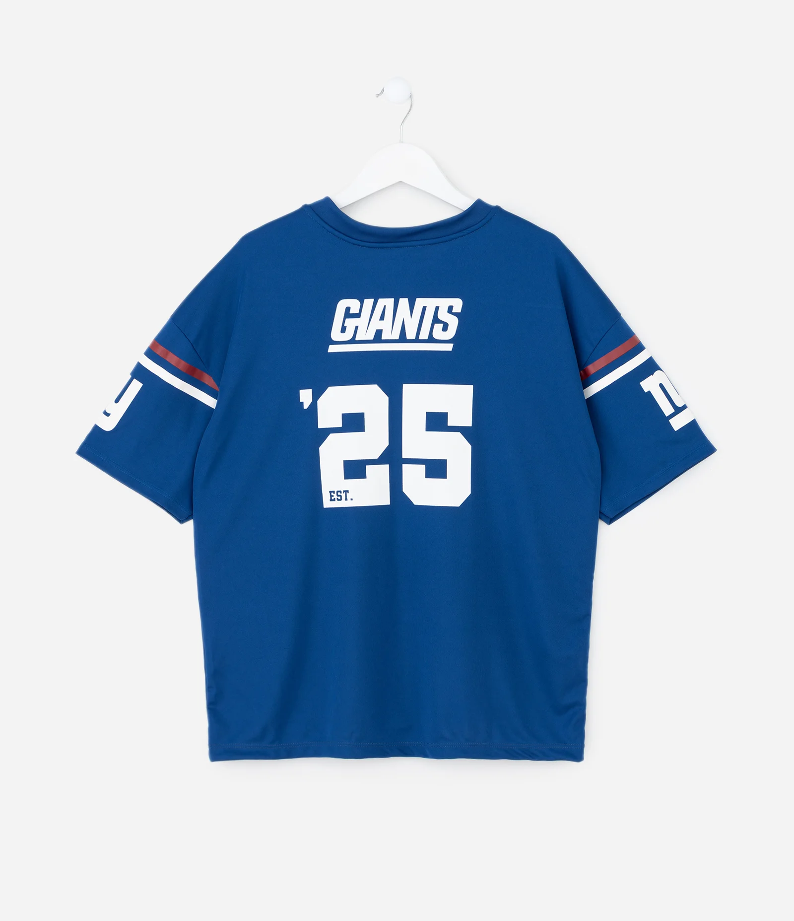 Camiseta Infantil Esportiva com Estampa Giants NFL – Tam 5 a 14 Anos Azul 2