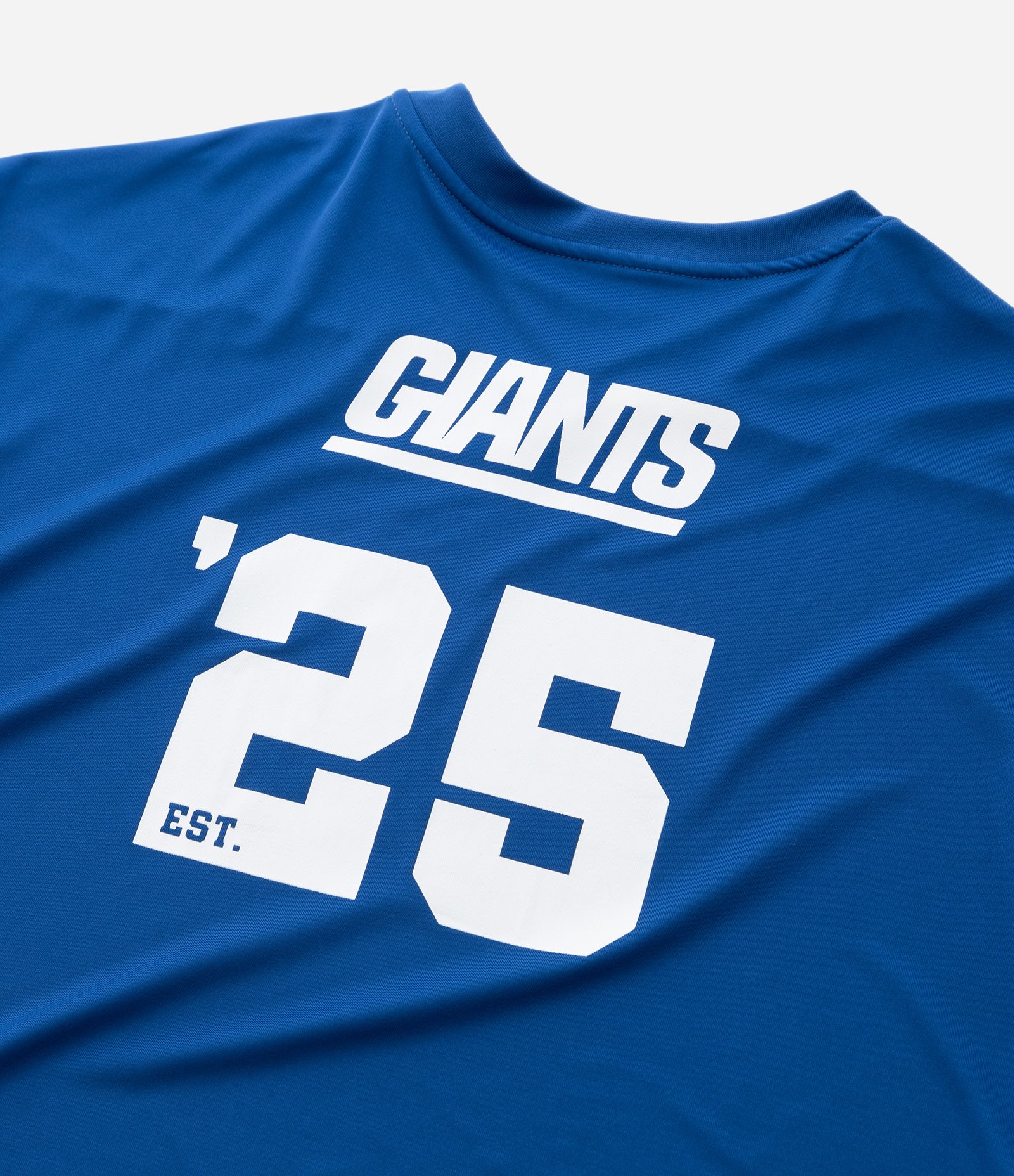Camiseta Infantil Esportiva com Estampa Giants NFL – Tam 5 a 14 Anos Azul 6