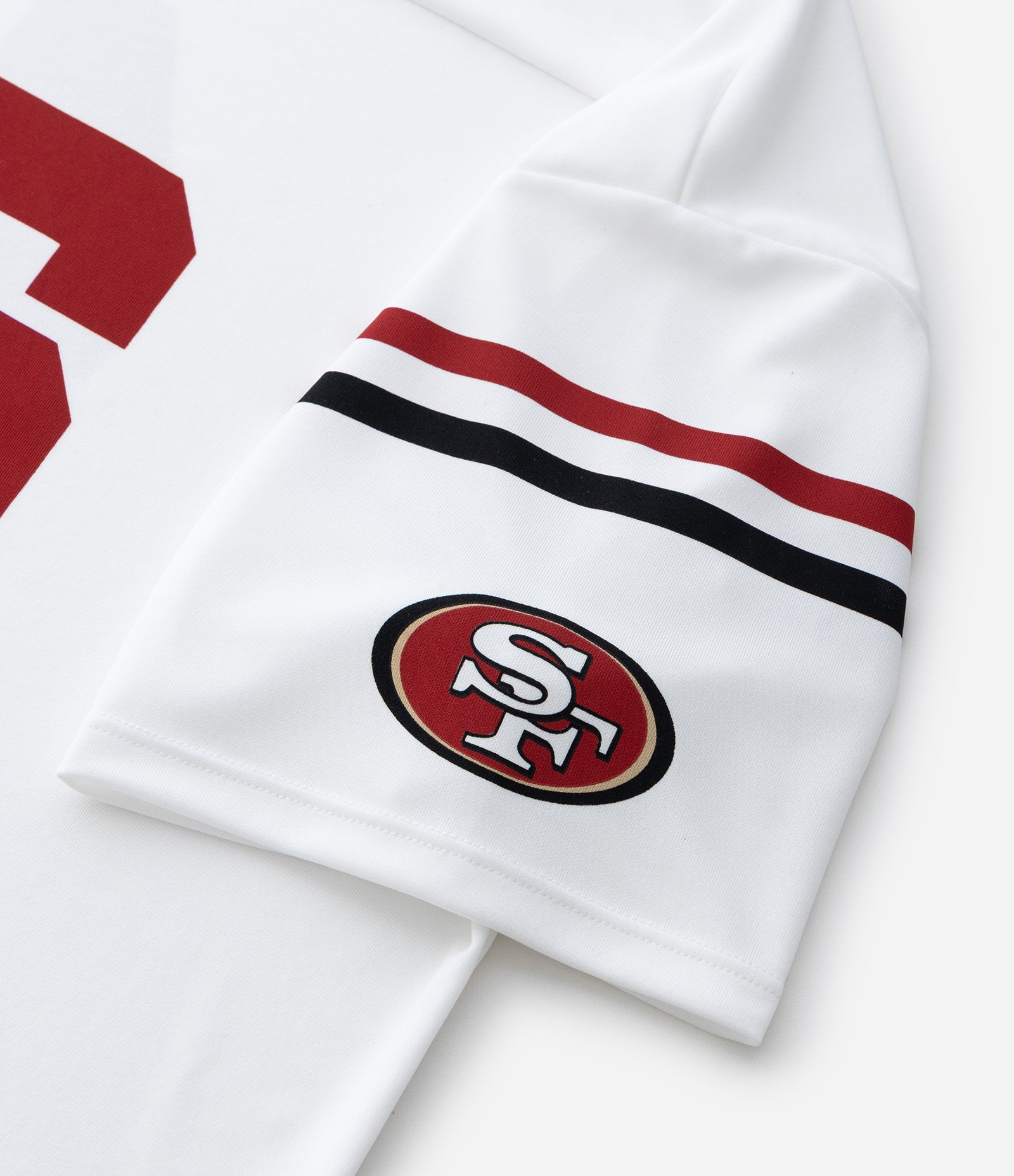 Camiseta Infantil Esportiva com Estampa 49ers NFL – Tam 5 a 14 Anos Branco 5