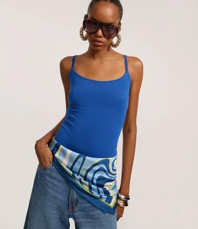 Body em Microfibra Frente Única com Alça Fina Body em Microfibra Frente Única com Alça Fina