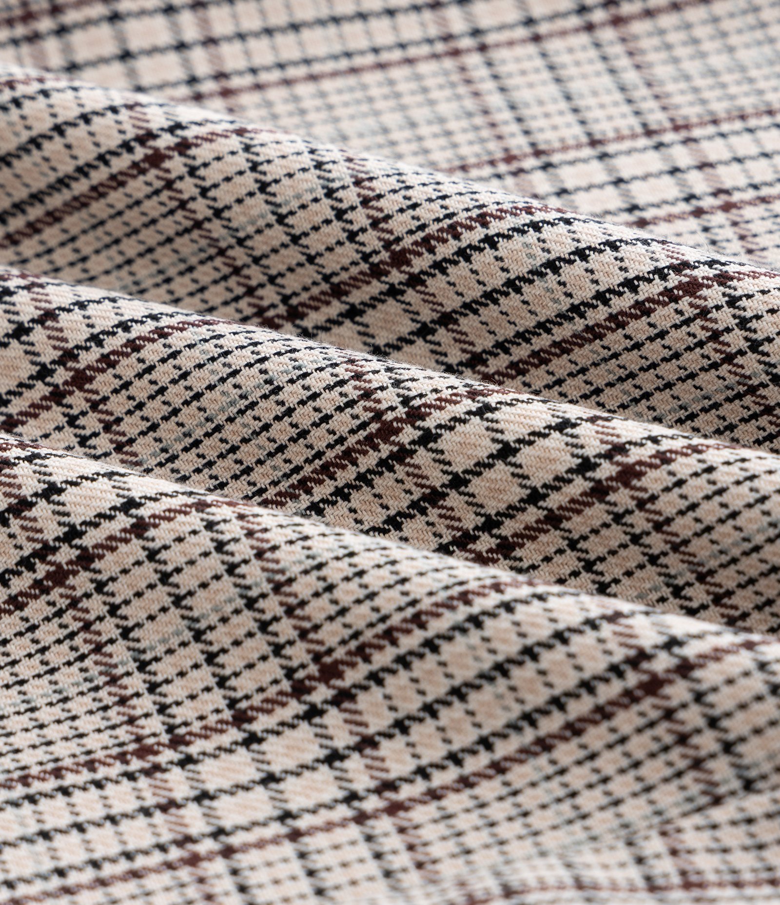 Calça Cargo Infantil em Alfaiataria Xadrez – Tam 5 a 14 Anos Bege 3