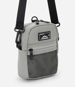 Bolsa Shoulder Bag com Logo de Paisagem