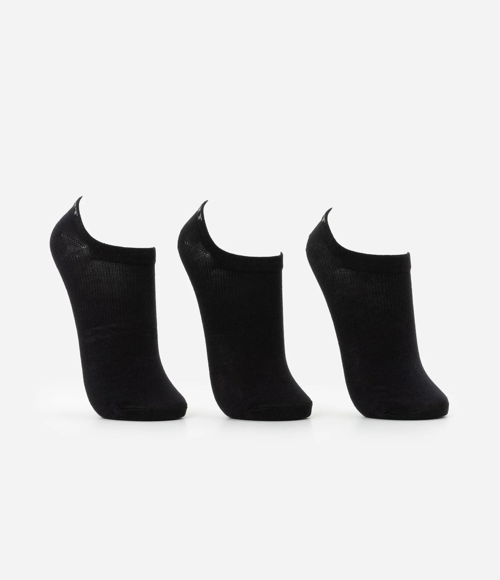 Kit 03 Meias Invisíveis Esportivas em Algodão Lupo Preto 2