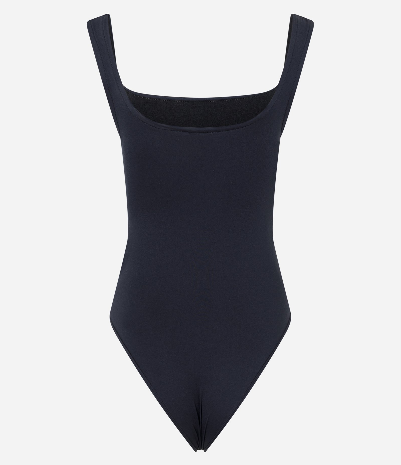 Body em Poliamida com Decote Quadrado Preto 5