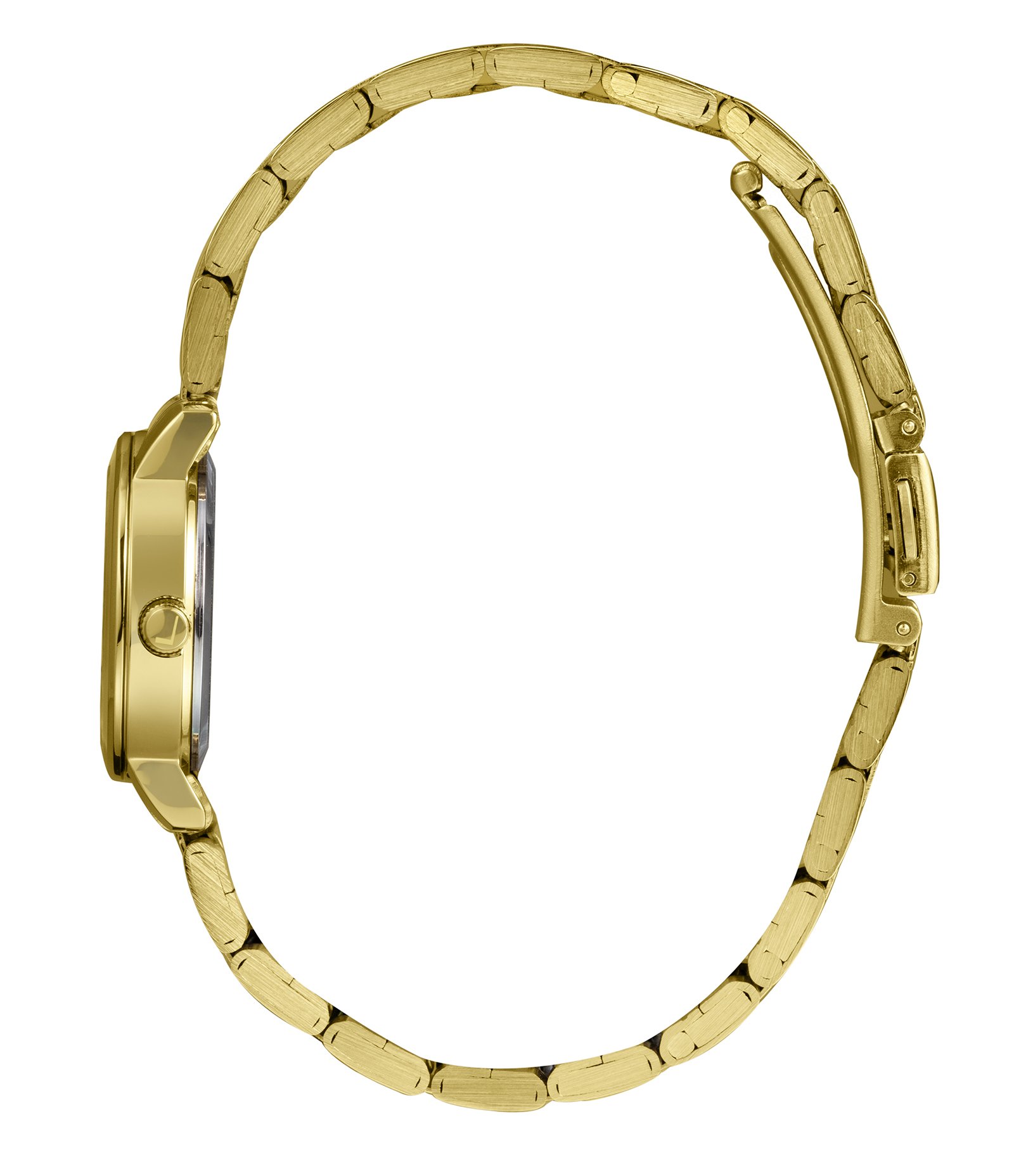 Relógio Analógico Aço Lince Dourado 2