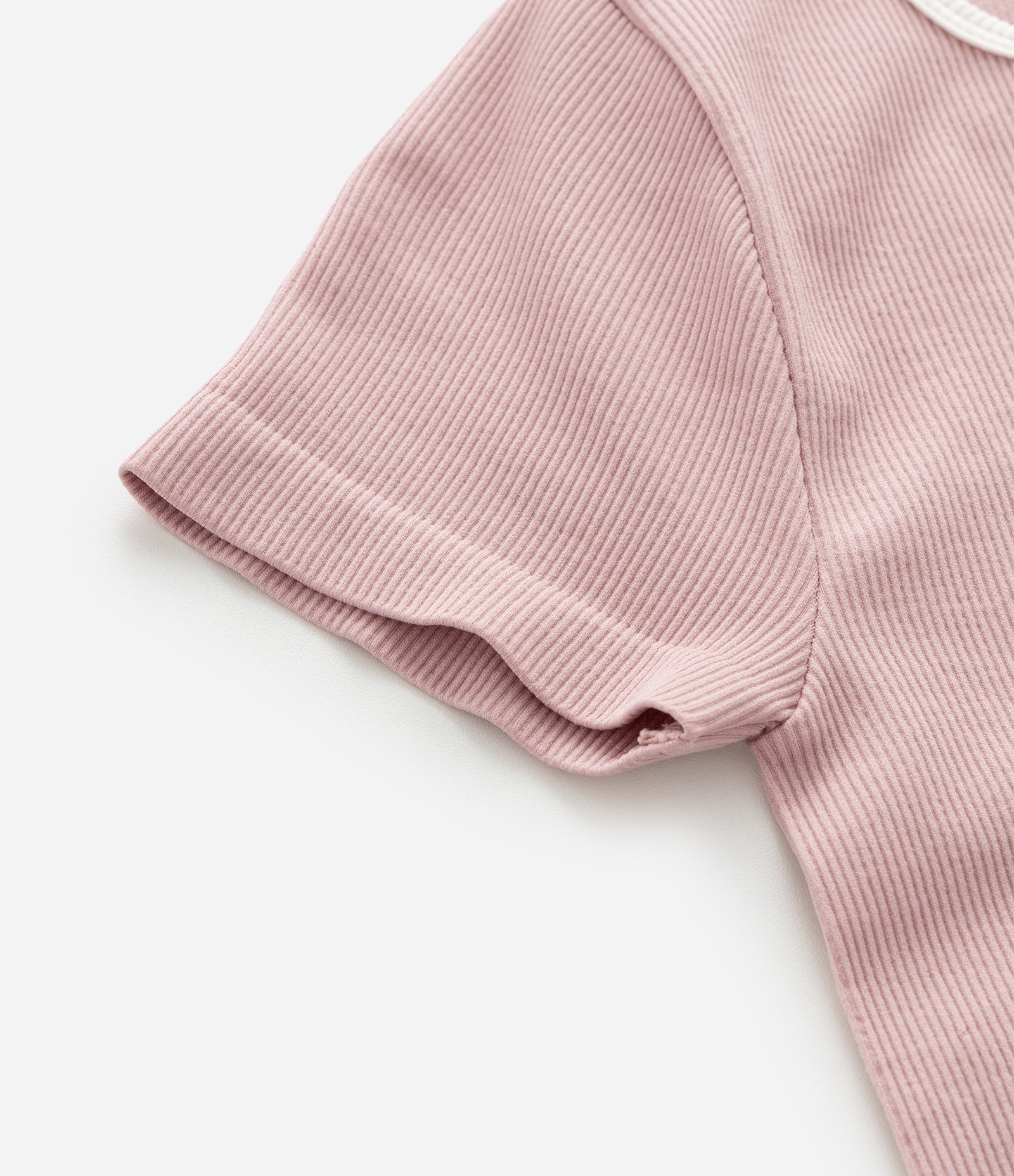 Camiseta Infantil Seamless com Laço – Tam 5 a 14 Anos Rosa 5