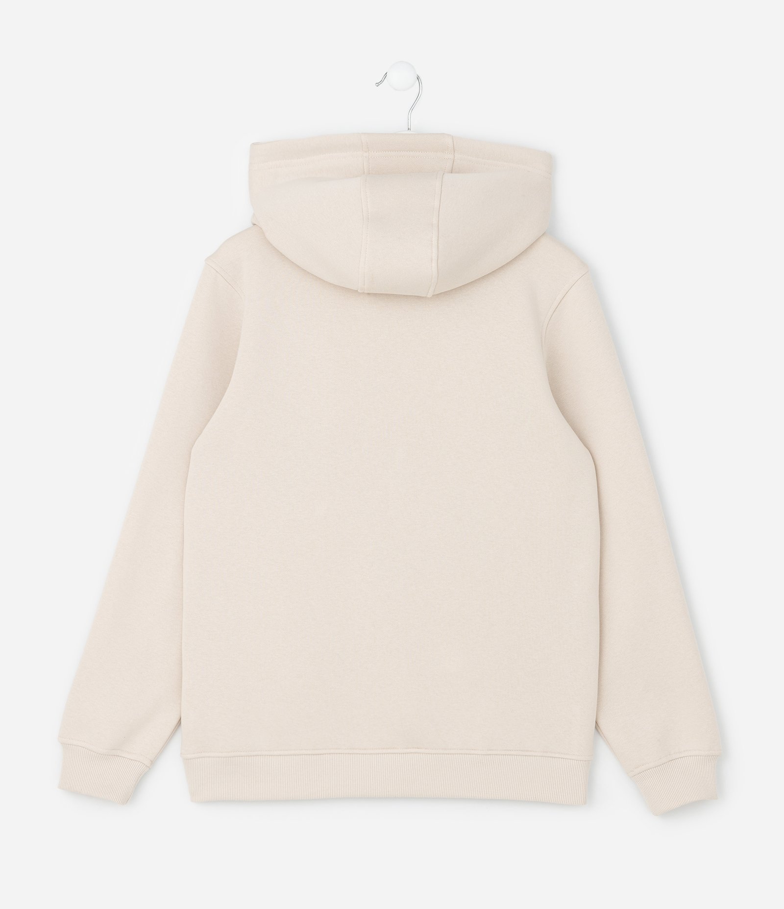 Casaco Infantil com Estampa Texas em Relevo – Tam 5 a 14 Anos Bege Claro 2