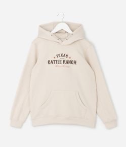 Casaco Infantil com Estampa Texas em Relevo – Tam 5 a 14 Anos