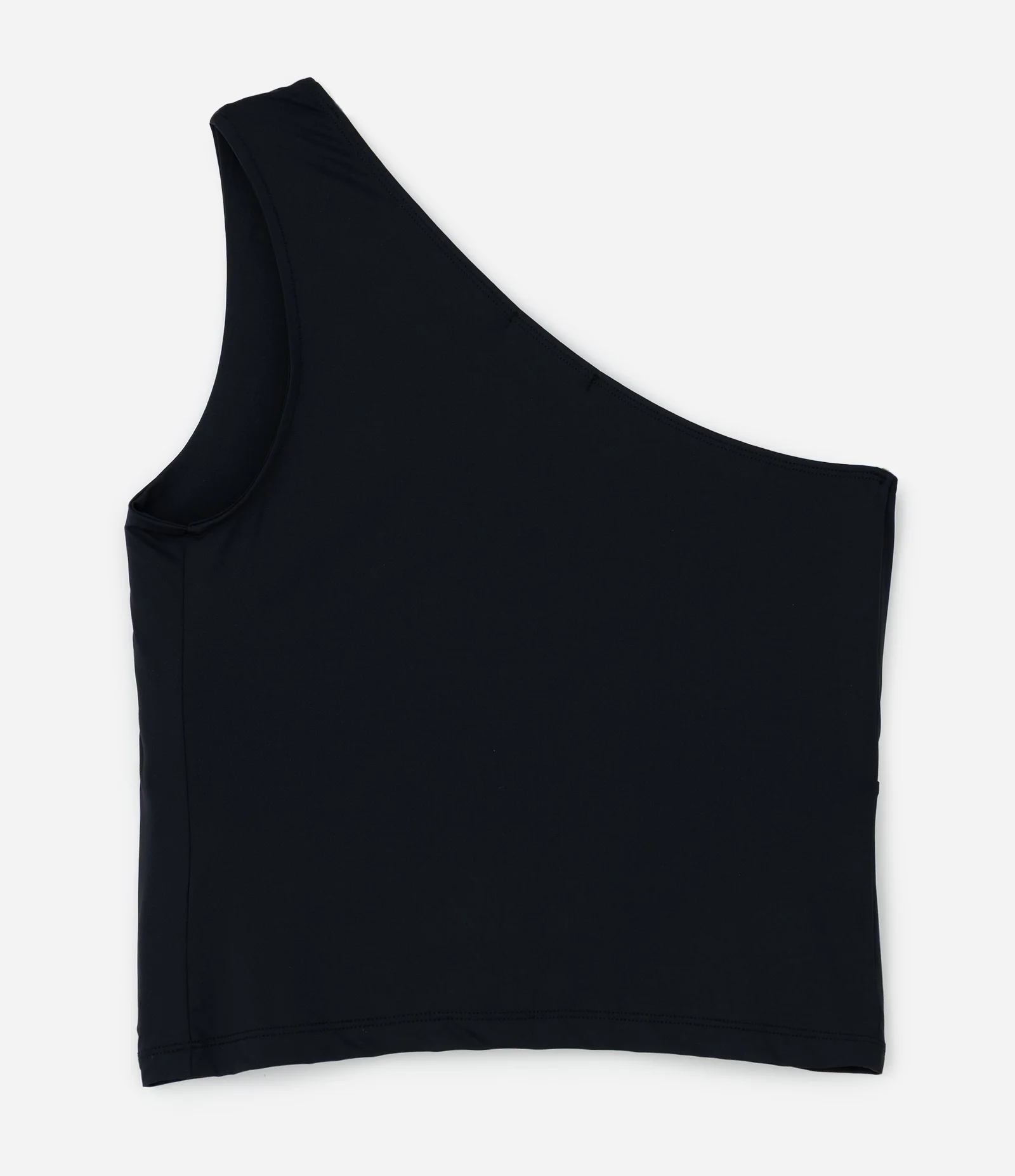 Blusa Ombro Só em Poliamida com Cut Out Preto 5