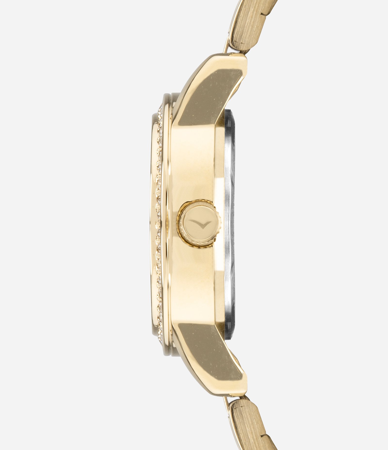 Kit Relógio Analógico Aço Condor Dourado 3