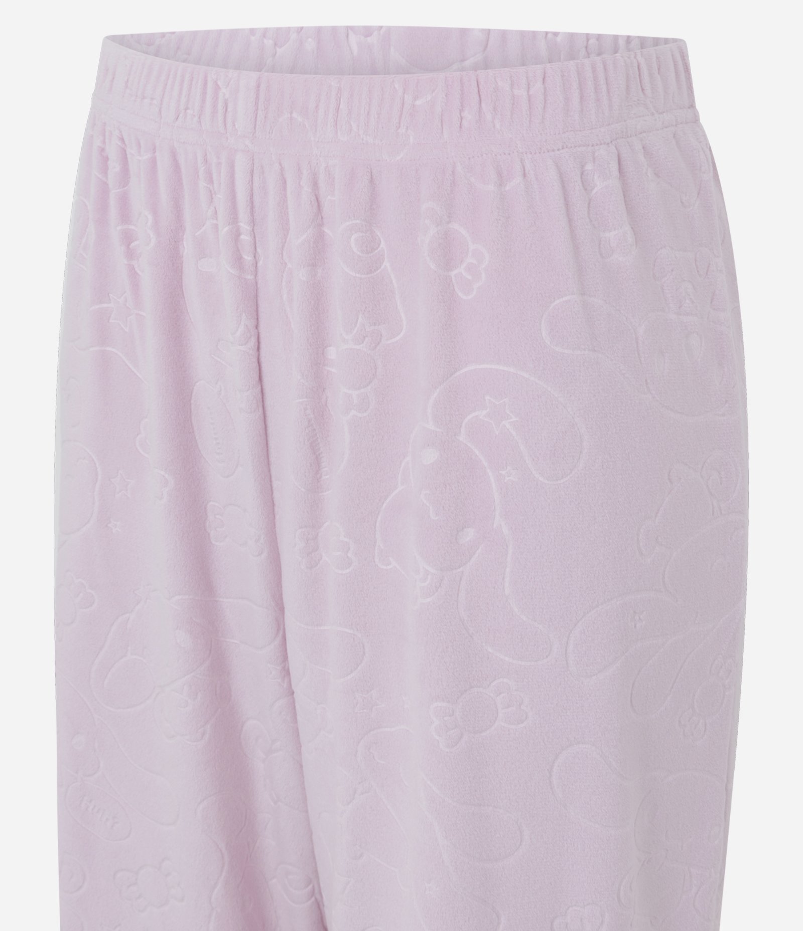 Pijama Inverno Plush Manga Longa CINNAMON Rosa 5