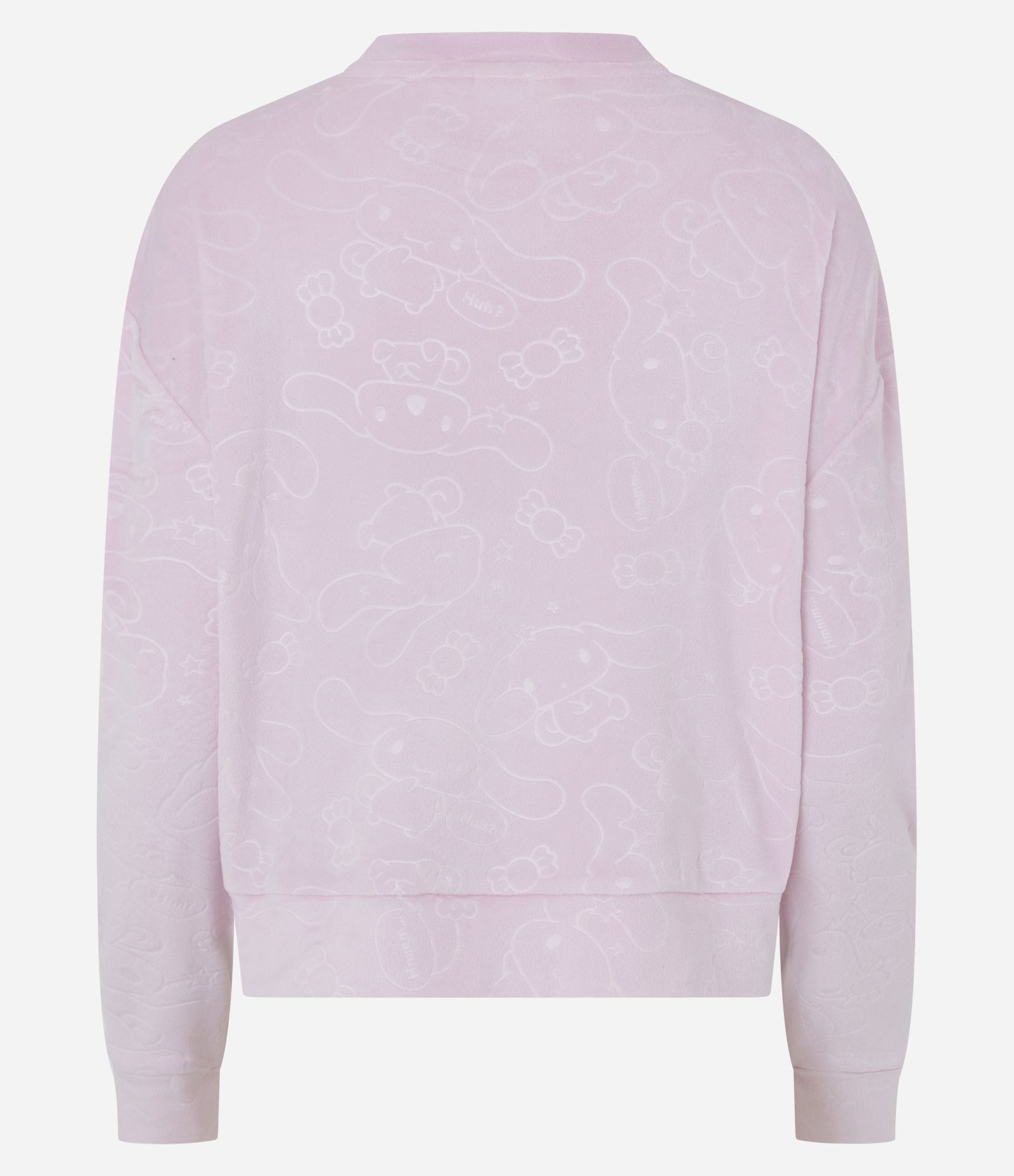 Pijama Inverno Plush Manga Longa CINNAMON Rosa 3