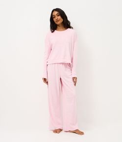 Pijama Inverno Plush Manga Longa CINNAMON