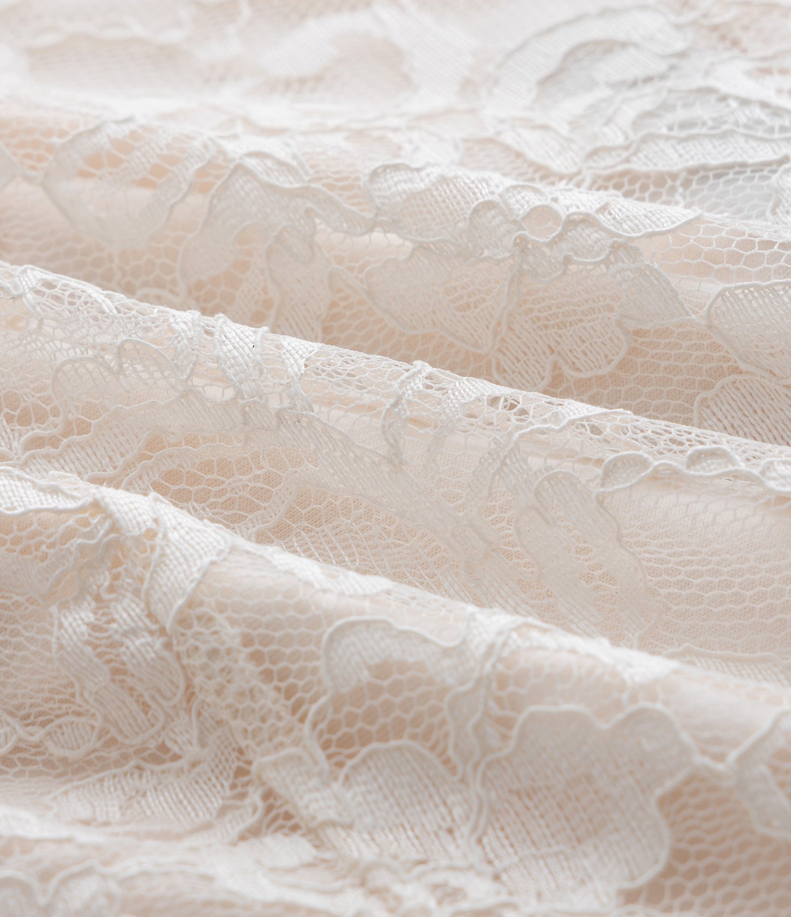 Camiseta Infantil em Renda com Lacinhos Frontais – Tam 5 a 14 Anos Off White 3