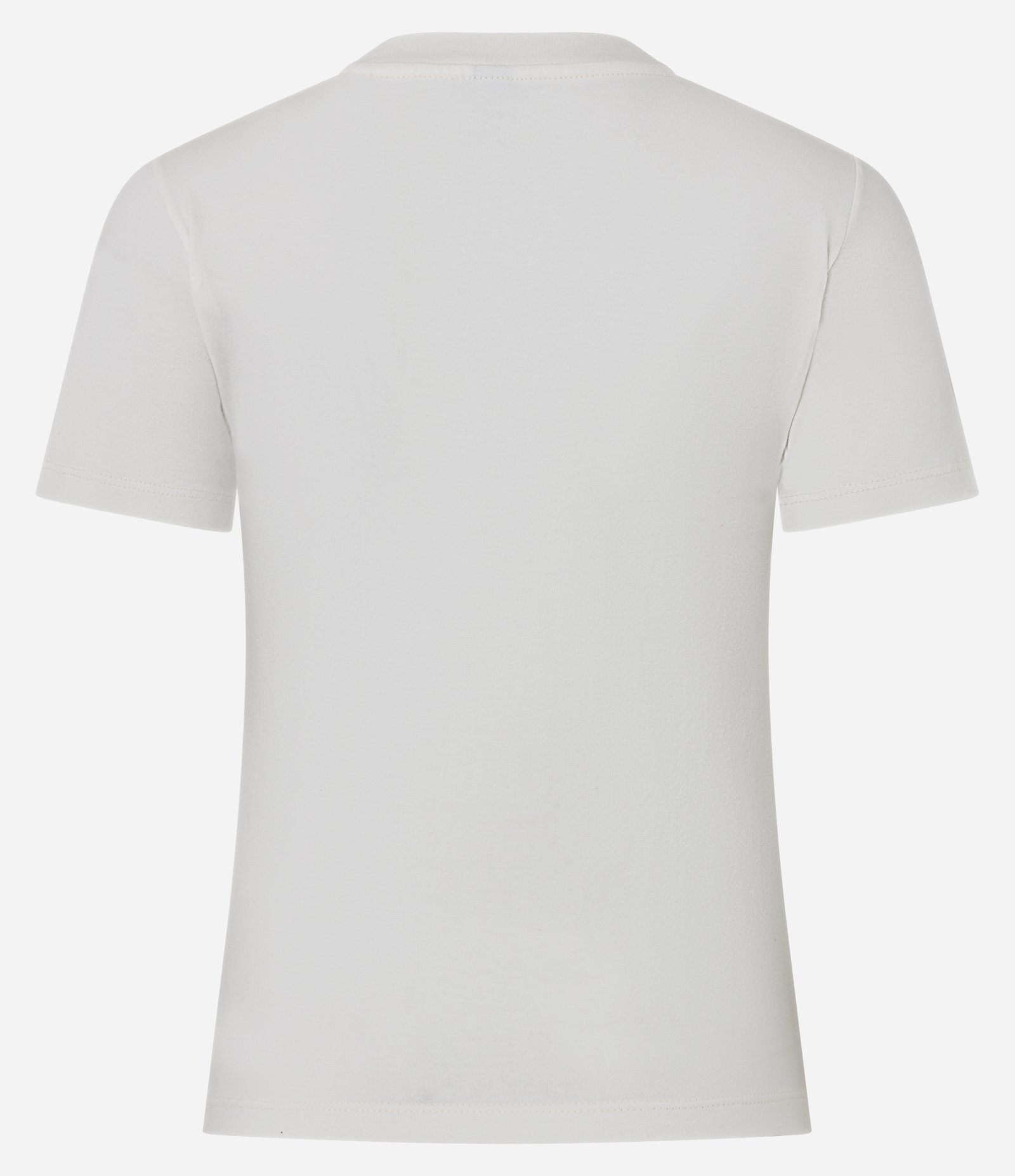 Camiseta em Algodão com Aplicação de Ilhoses Branco 6