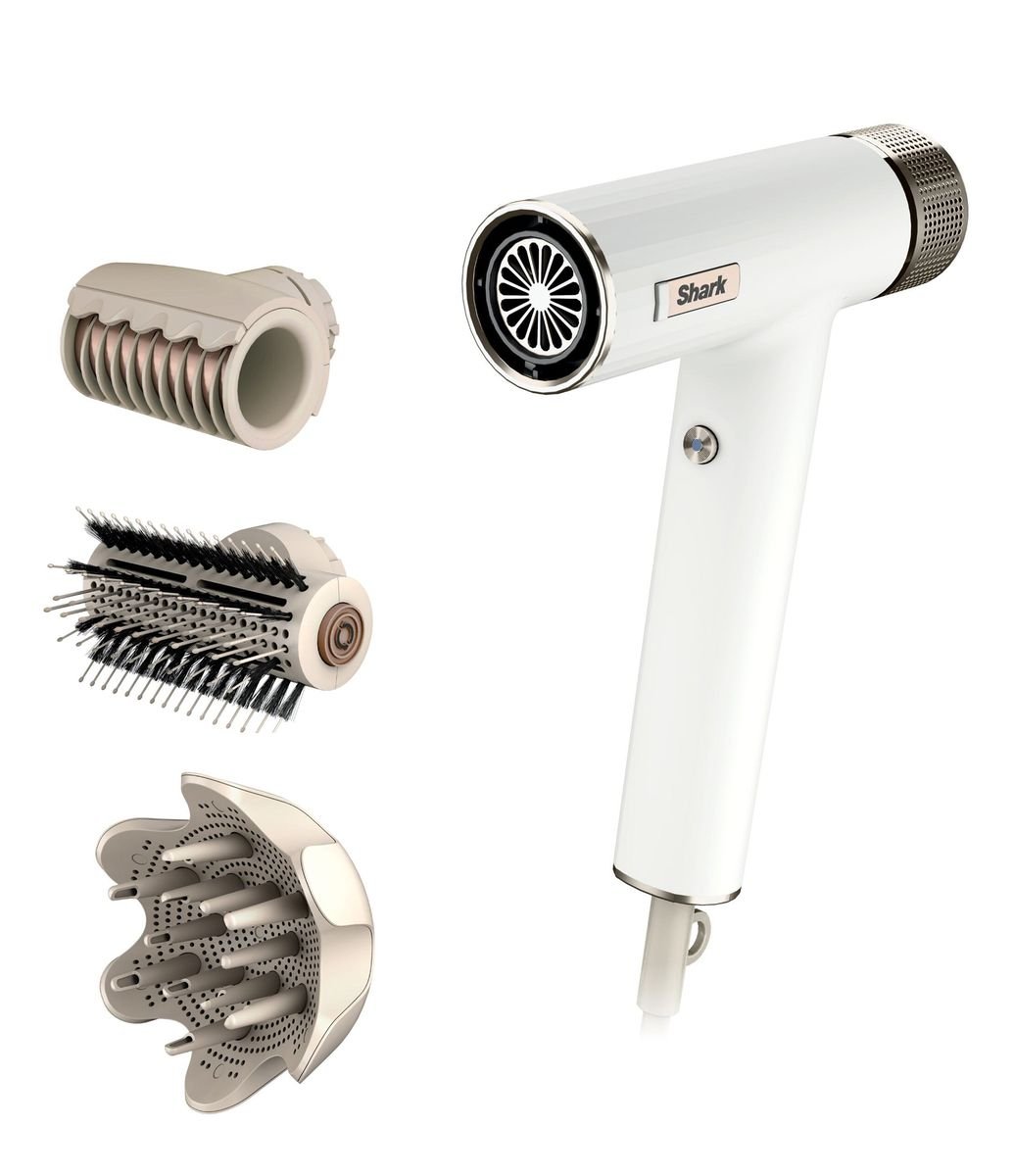 Secador de Cabelo Cacheados e Crespos Speedstyle 127V Shark Lilas