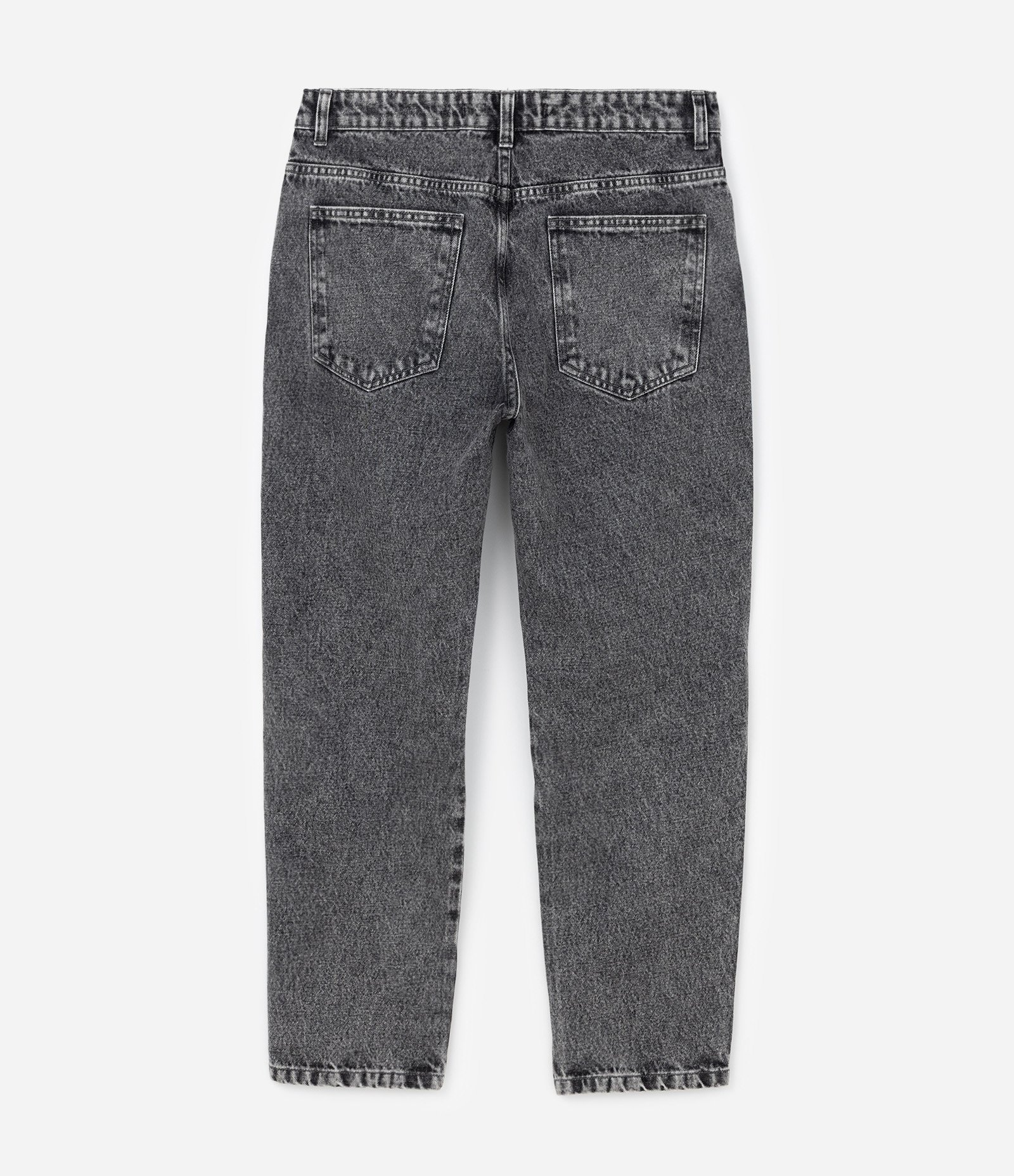 Calça Slim Cropped em Jeans Cinza 2