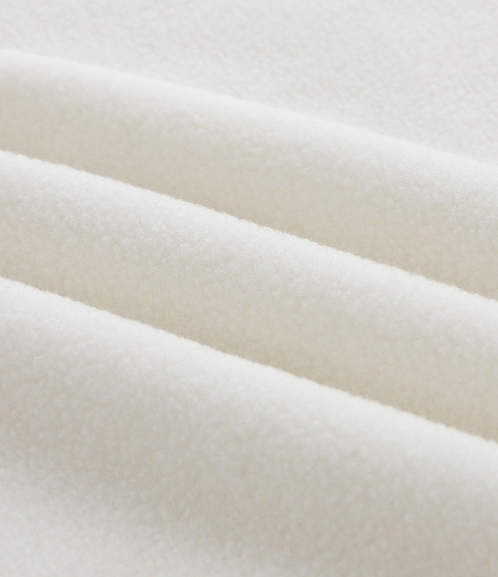 Casaco Infantil em Moletom com Gola Alta – Tam 5 a 14 Anos Off White 3