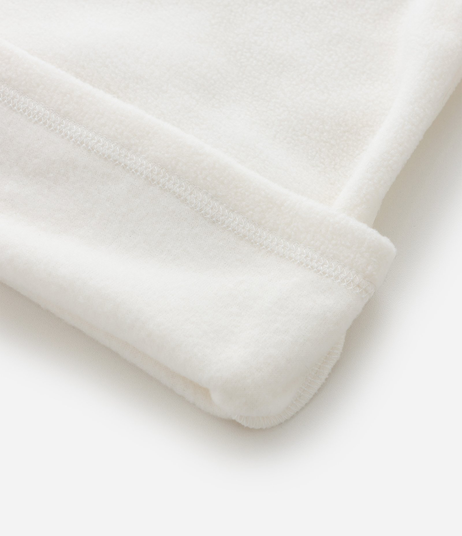 Casaco Infantil em Moletom com Gola Alta – Tam 5 a 14 Anos Off White 4