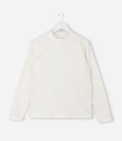 Casaco Infantil em Moletom com Gola Alta – Tam 5 a 14 Anos