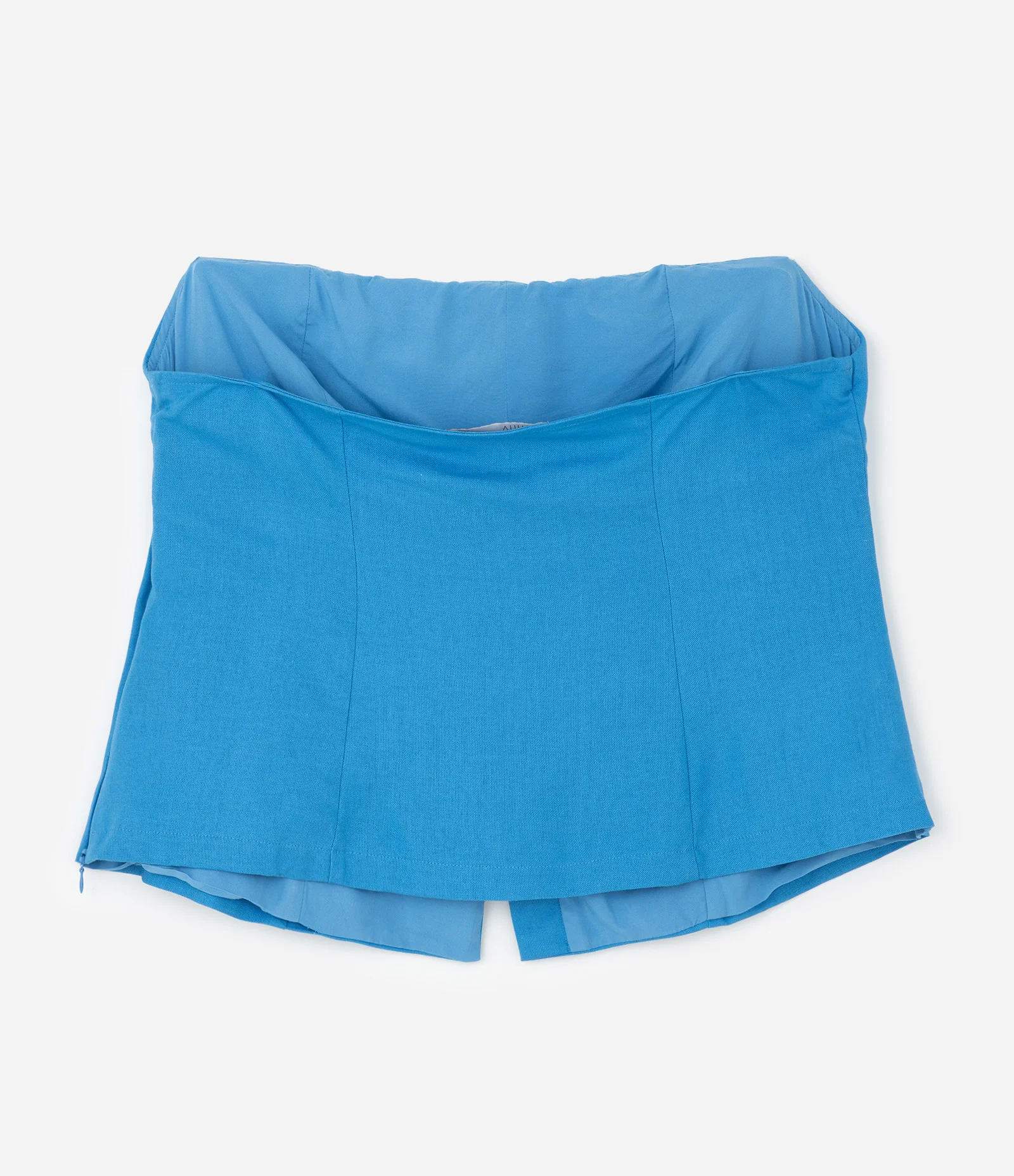 Blusa Tomara Que Caia em Viscolinho Curve & Plus Size Azul 2