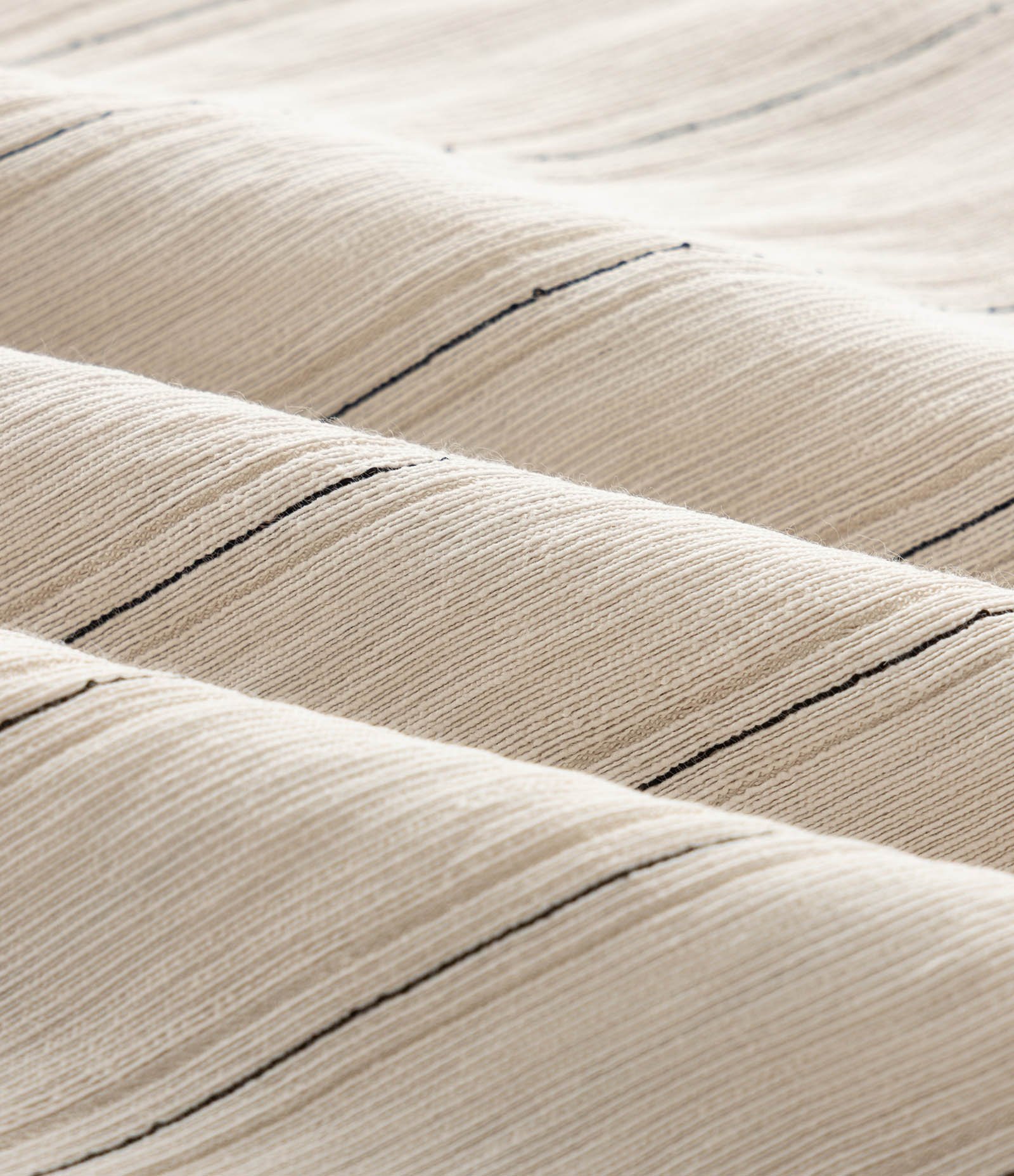 Saia Longa em Viscose com Listras e Amarração Curve & Plus Bege 3