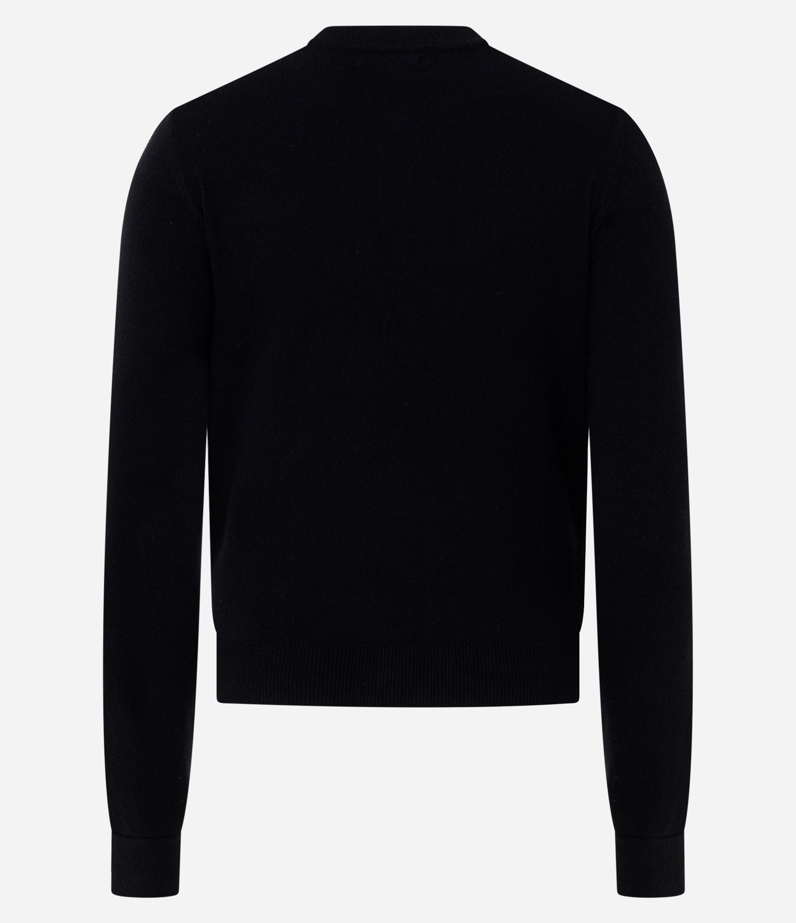 Cardigan Curto em Tricô com Aplicação no Decote Preto 7
