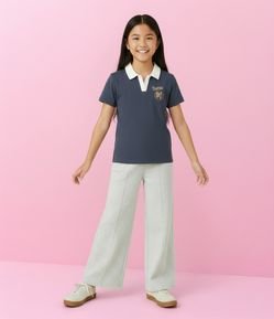 Camiseta Infantil Baby Tee com Estampa Plataforma 9 3/4 – Tam 7 a 16 Anos