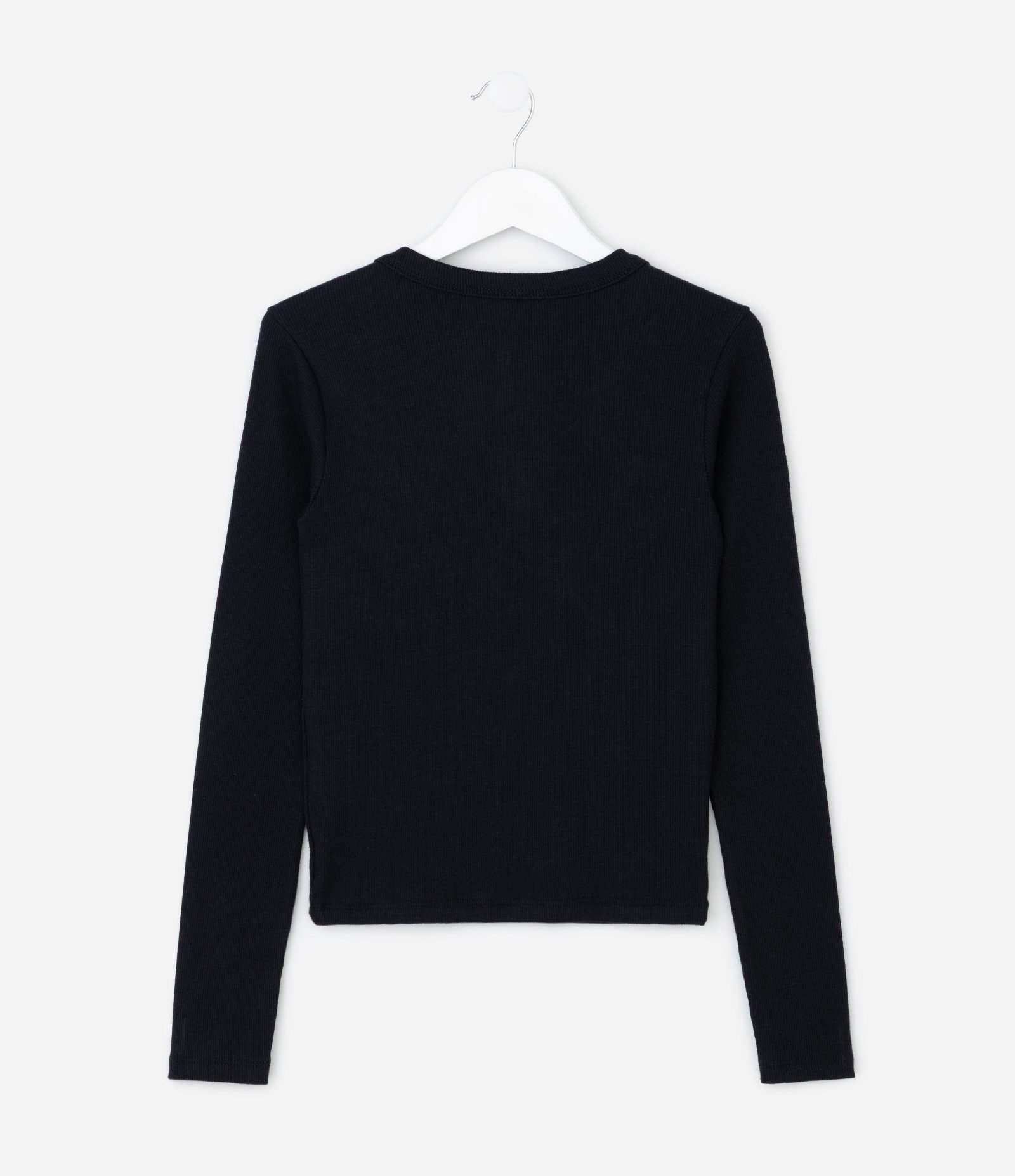 Camiseta Infantil Slim em Ribana com Estampa Kuromi – Tam 7 a 16 Anos Preto 2