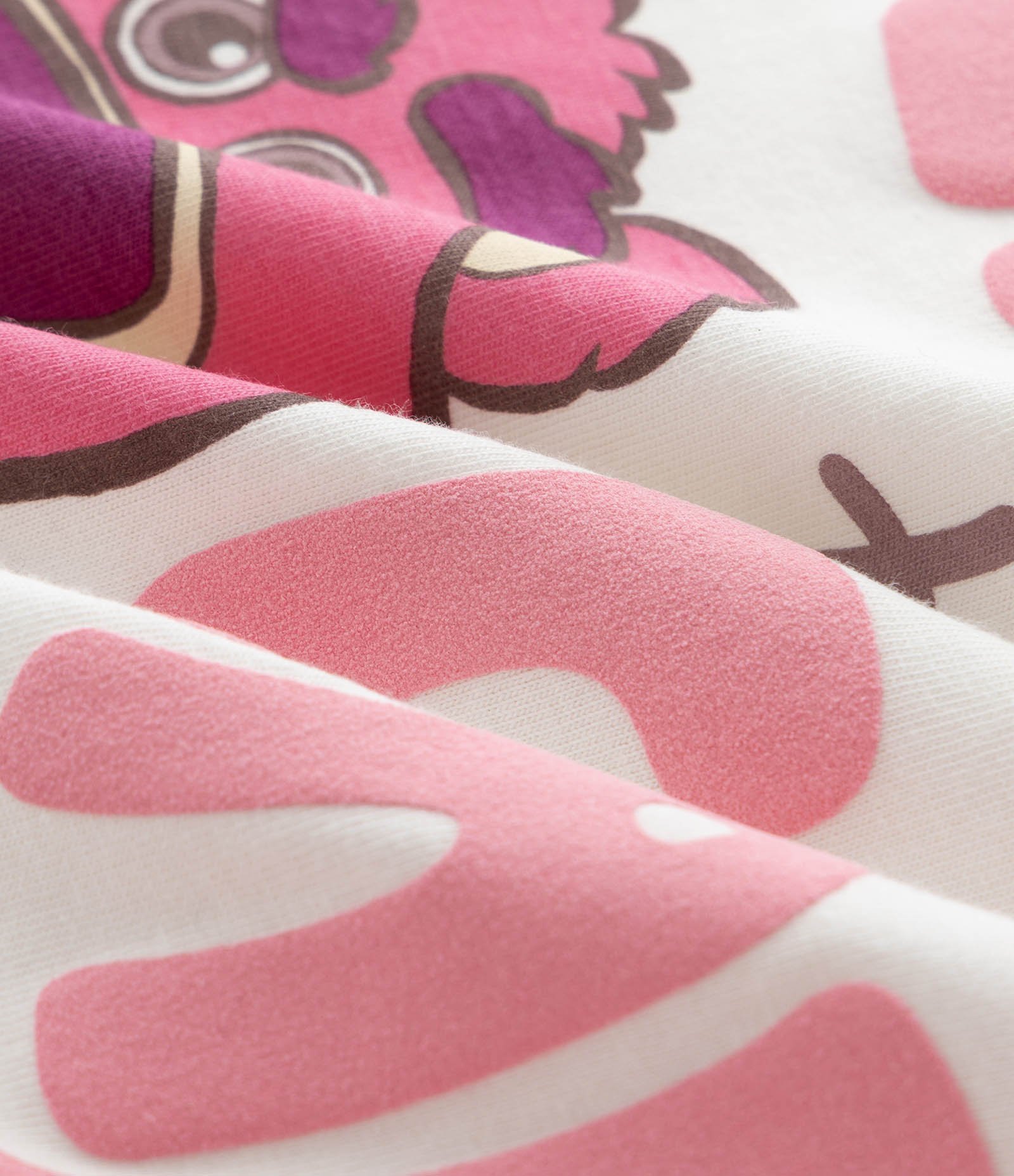 Camiseta Infantil com Estampa Lotso – Tam 7 a 16 Anos Off White 3