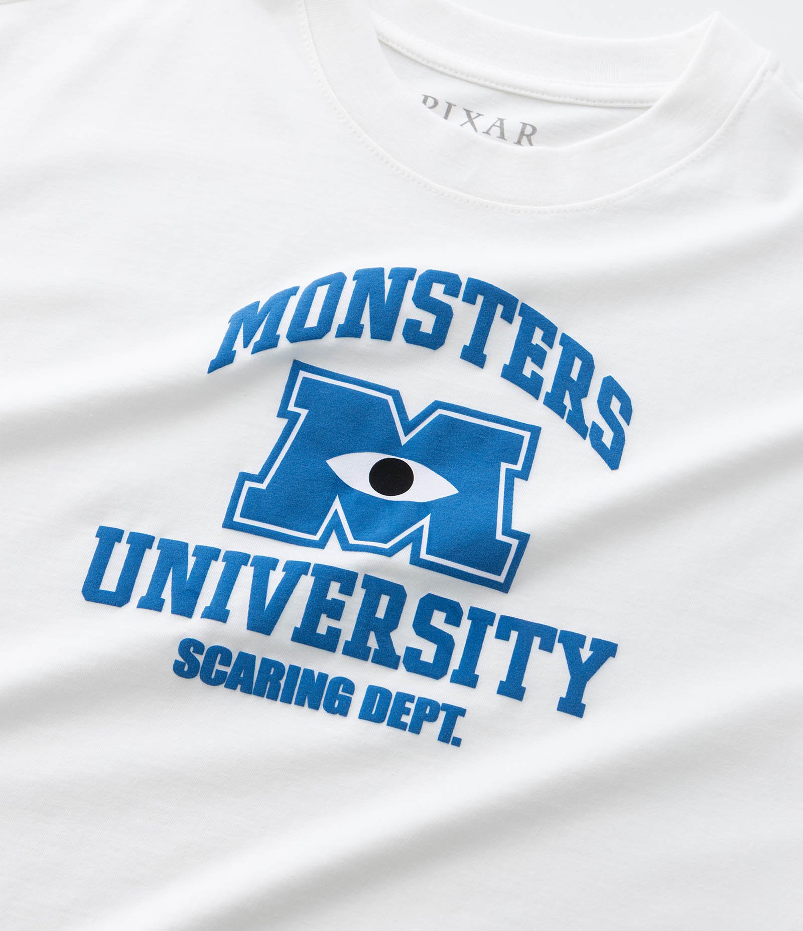 Camiseta Infantil com Estampa Monstros S.A – Tam 7 a 16 Anos Branco 1