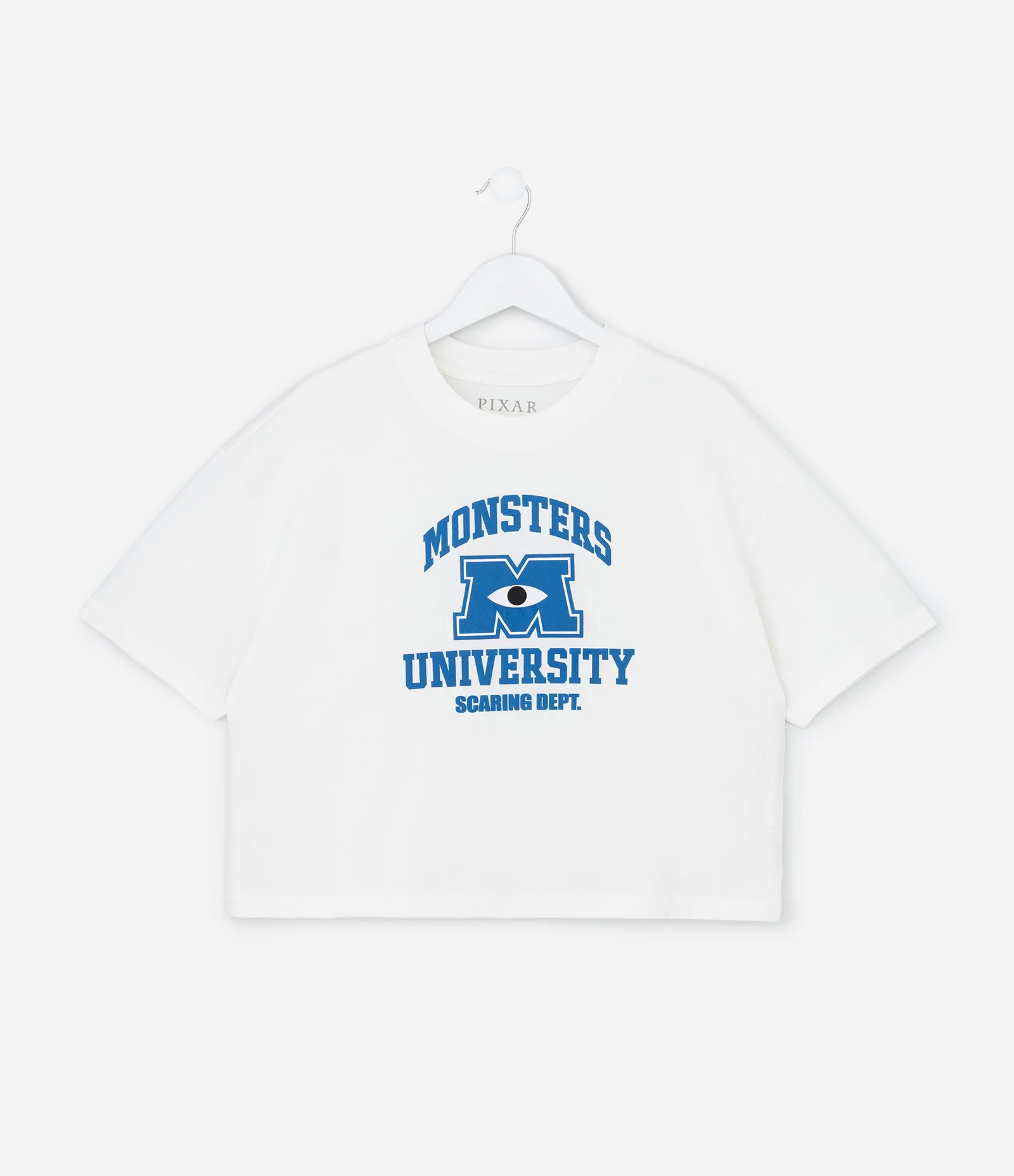 Camiseta Infantil com Estampa Monstros S.A – Tam 7 a 16 Anos Branco 2