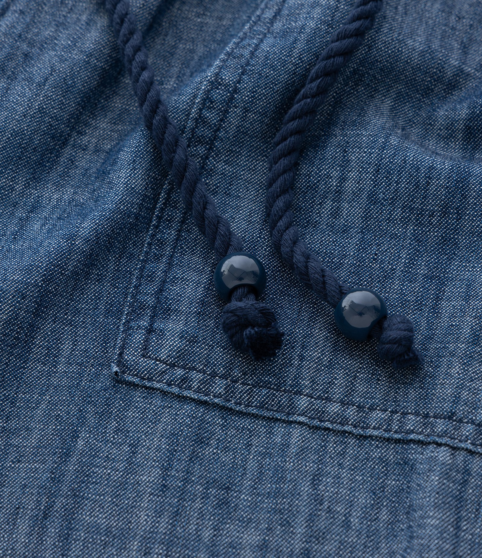 Calça Pantalona em Jeans Leve com Amarração no Cós Azul 10