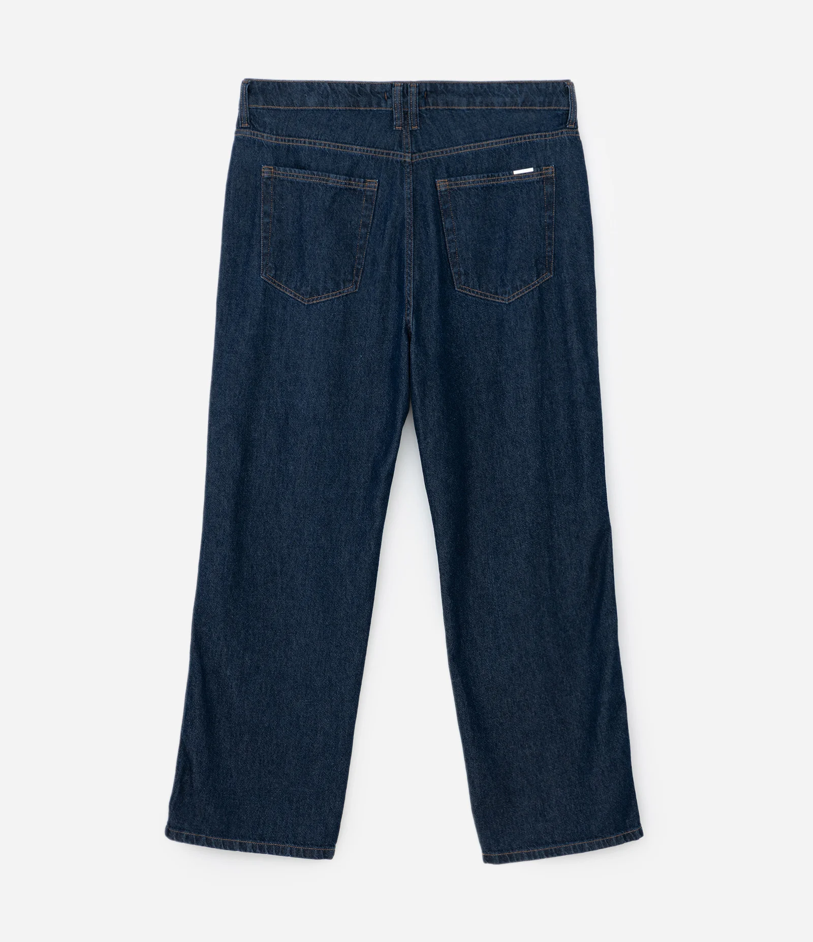 Calça Jeans Reta com Recorte Frontal Curve & Plus Size  Azul 7