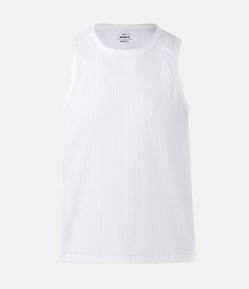 Regata Muscle Texturizado em Algodão