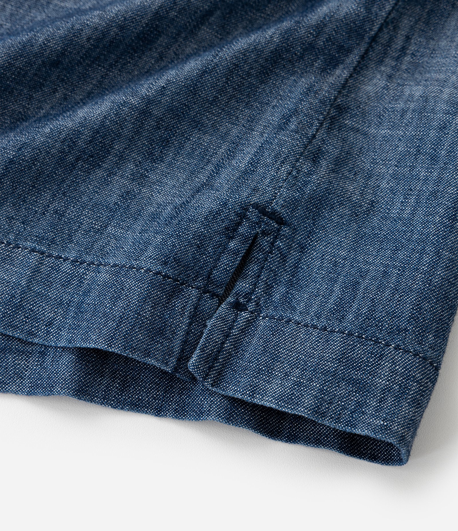 Blusa Curta em Sarja Curve & Plus Size Azul 8