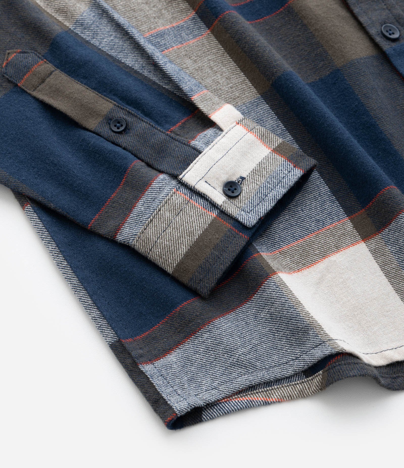 Camisa Infantil em Flanela com Estampa Xadrez – Tam 5 a 14 Anos Azul Marinho 4