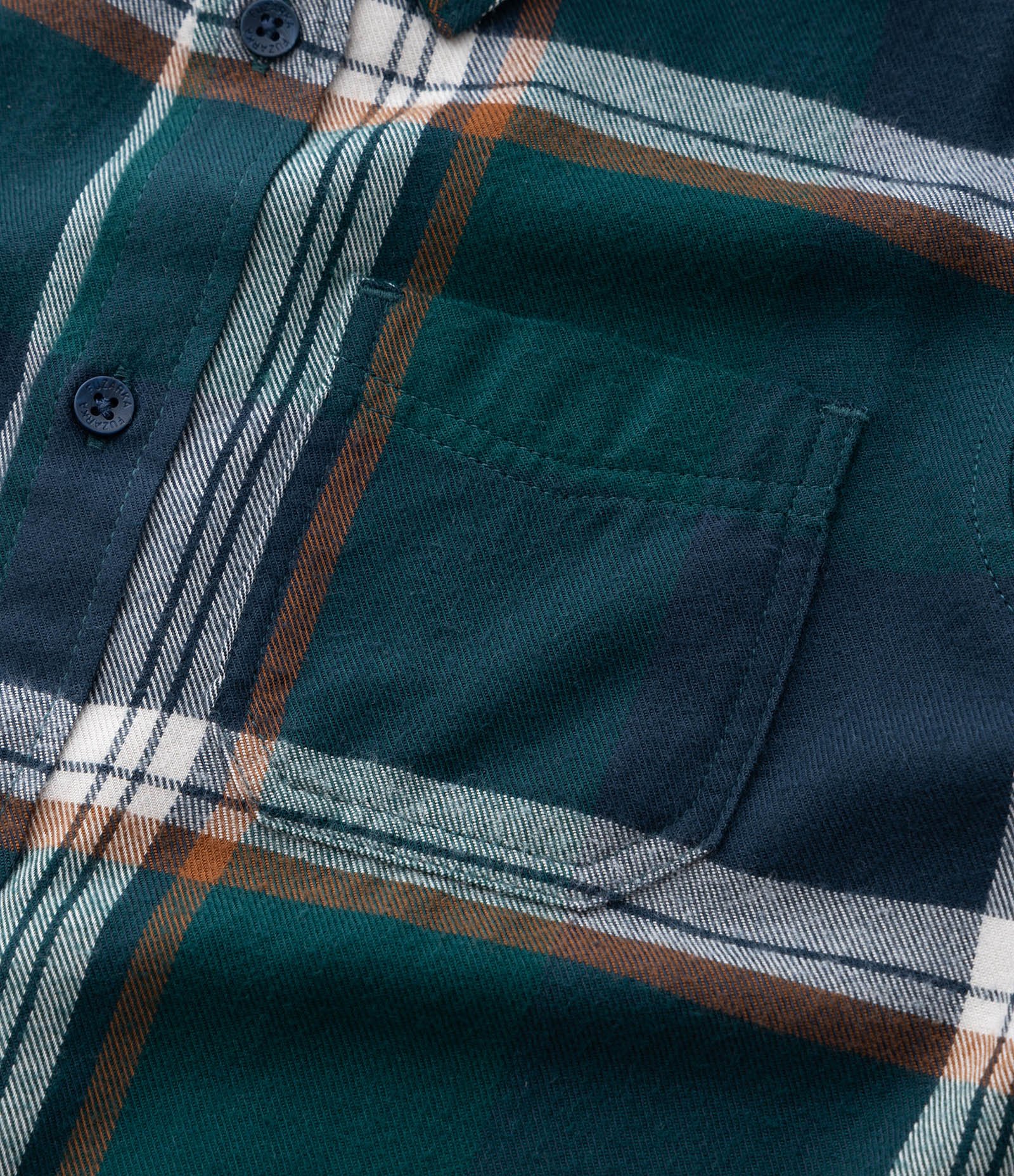 Camisa Infantil Manga Longa em Flanela Xadrez – Tam 5 a 14 Anos Verde 5