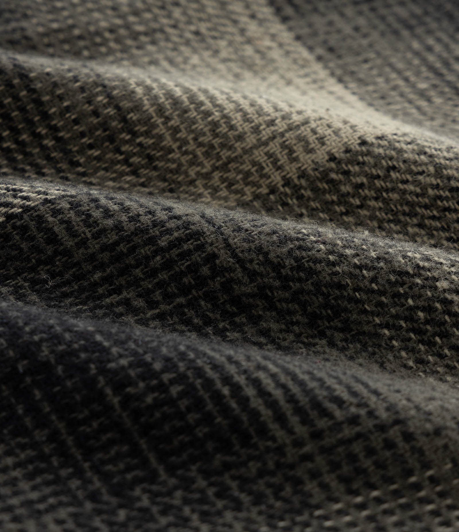 Camisa Infantil Xadrez Manga Longa em Flanela – Tam 5 a 14 Anos verde escuro/Bege 3