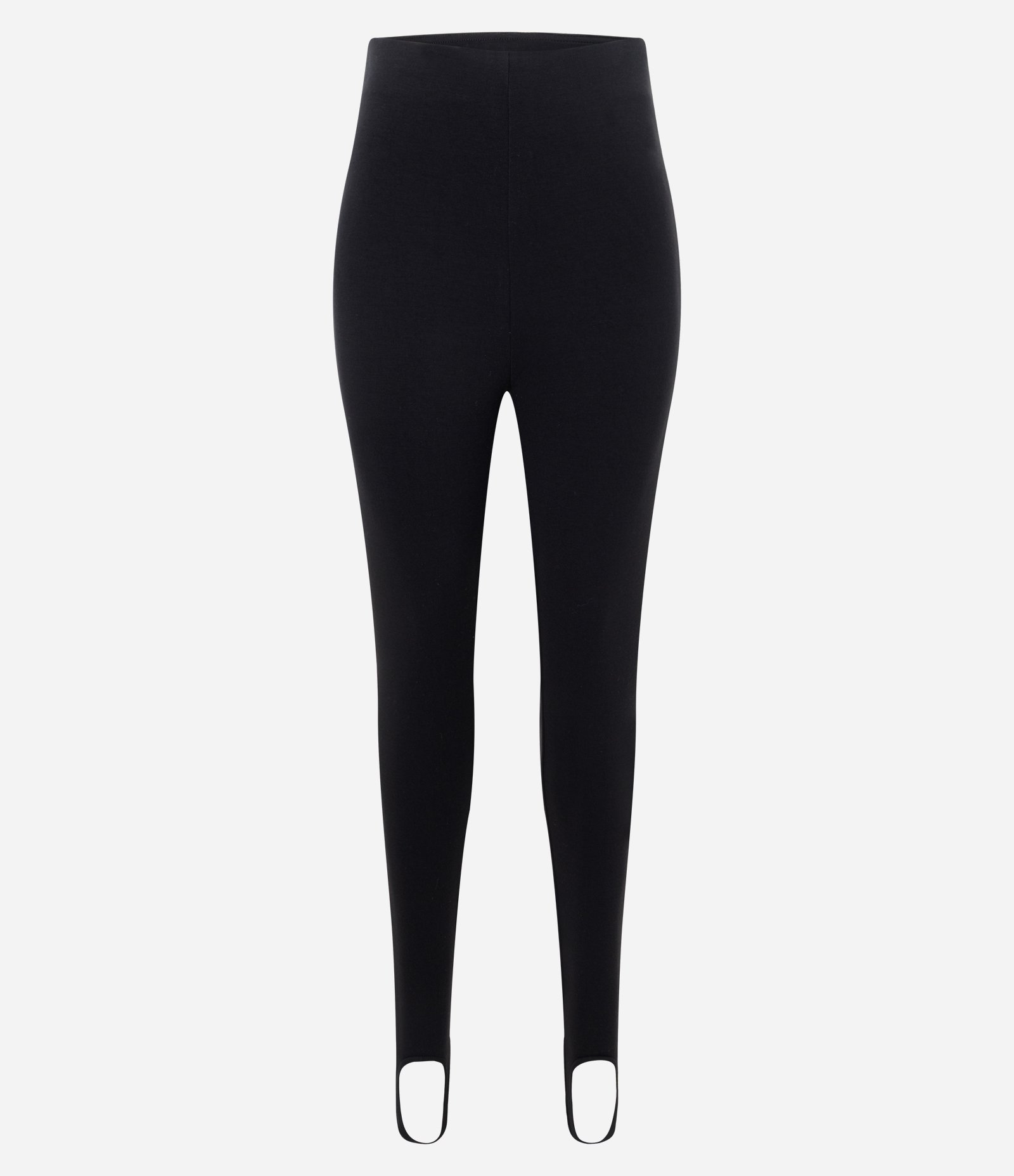 Calça Legging Ponto Roma com Pezinho Preto 1