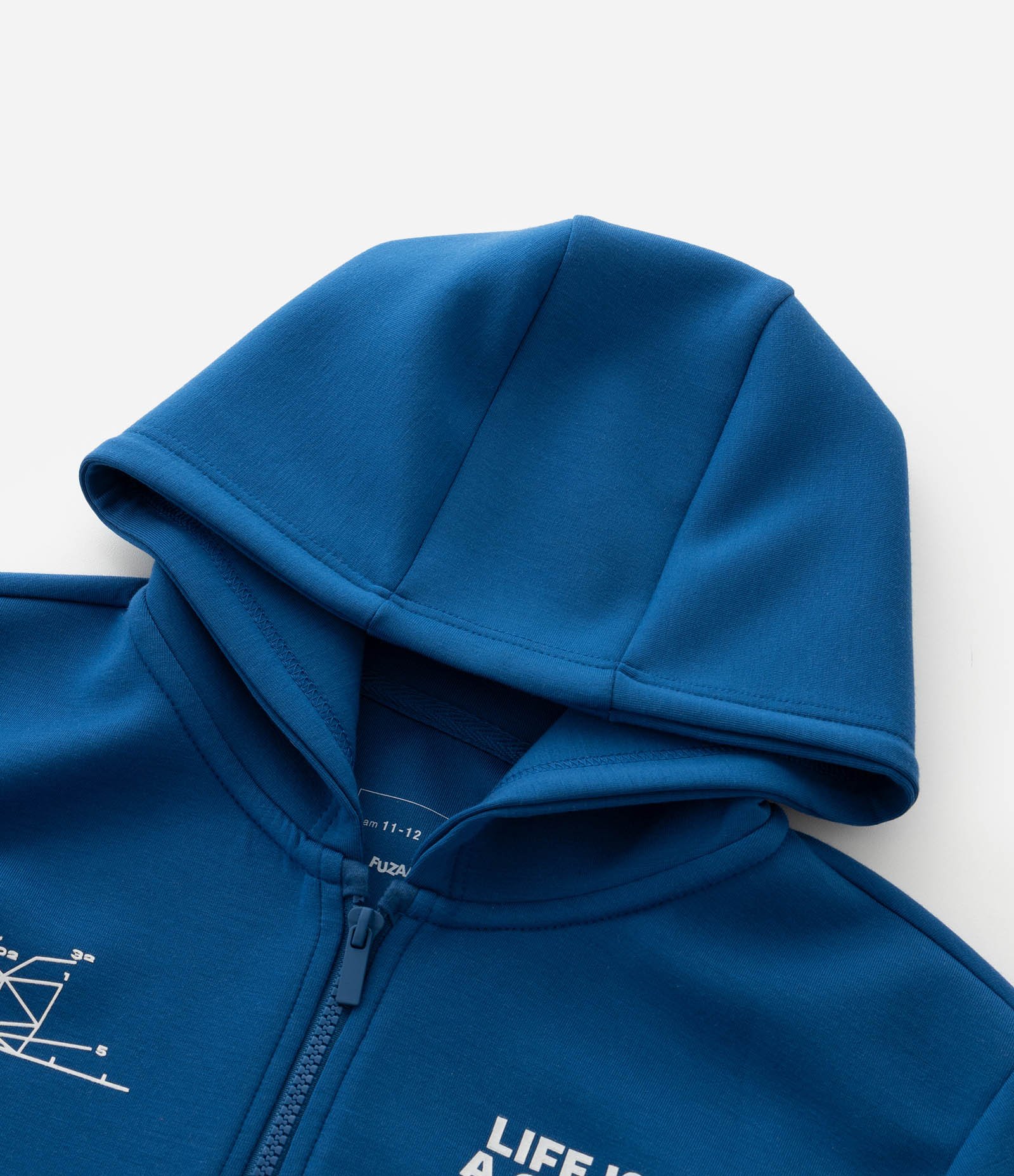 Casaco Infantil em Moletom com Lettering Game Changer  – Tam 5 a 14 Anos Azul 7