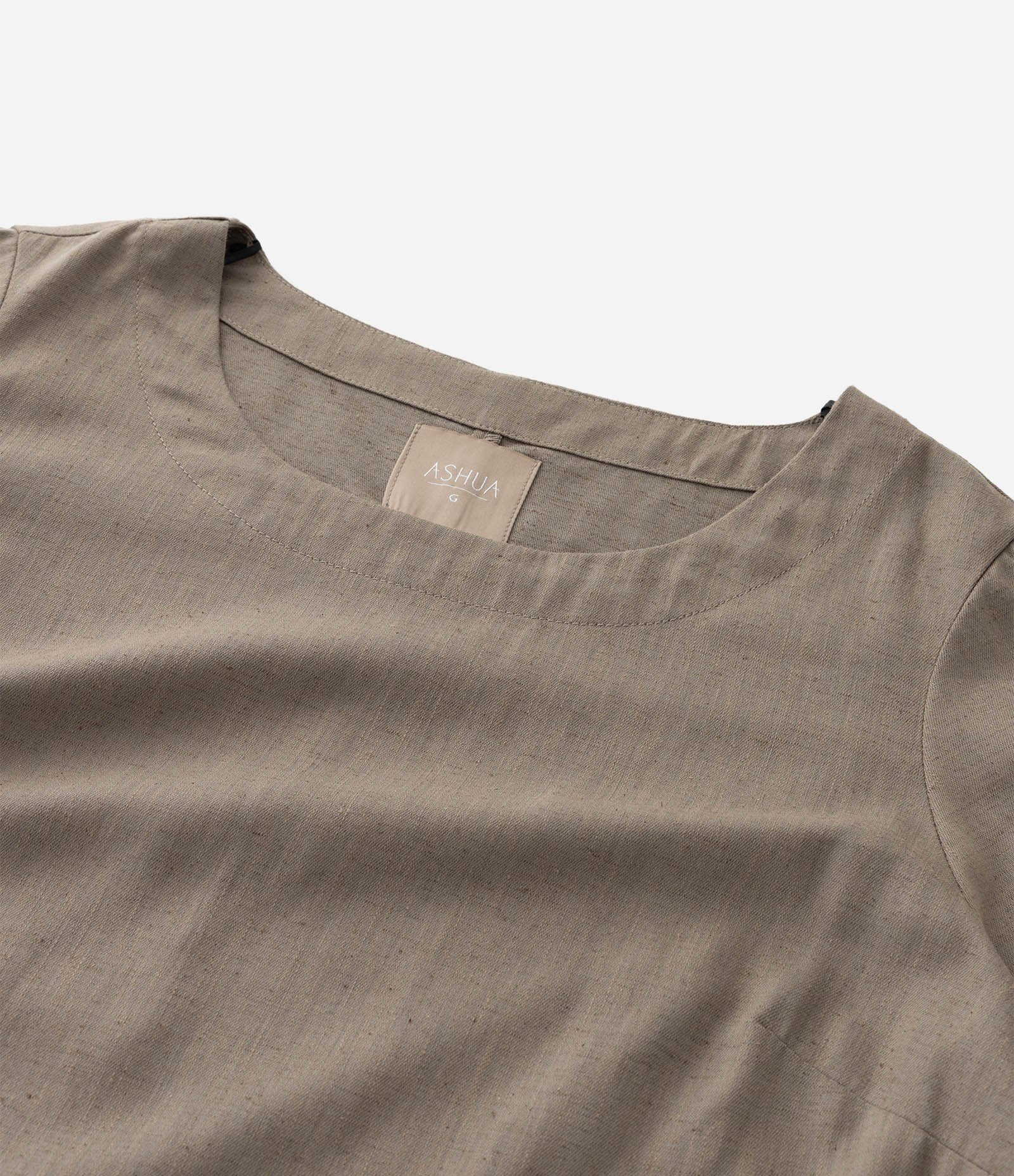 Blusa em Sarja com Manga Curta Curve & Plus Size Verde 8