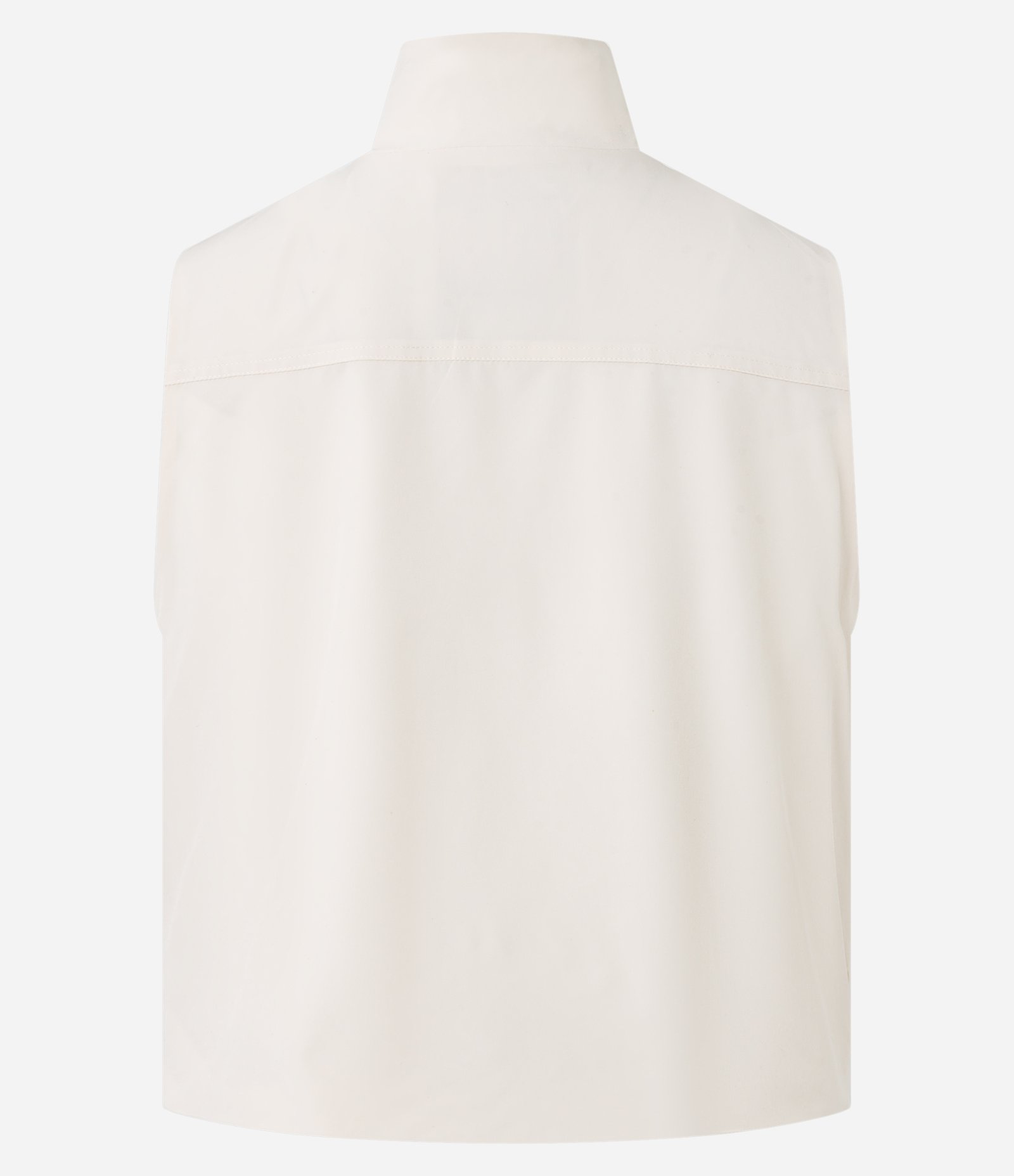 Colete Tecnológico Dry Oversized em Tecido Plano Off White 8