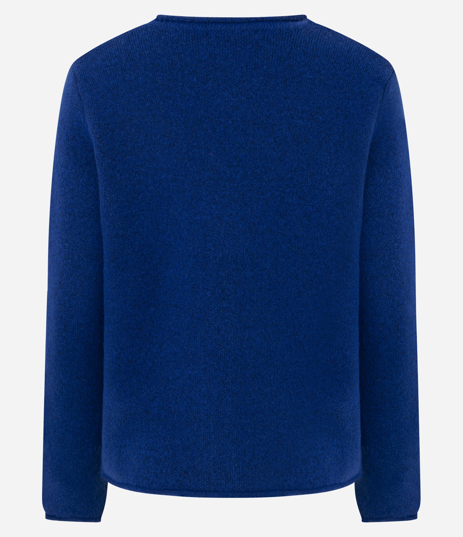 Cardigan em Tricô com Fechamento Frontal em Botões Azul 3