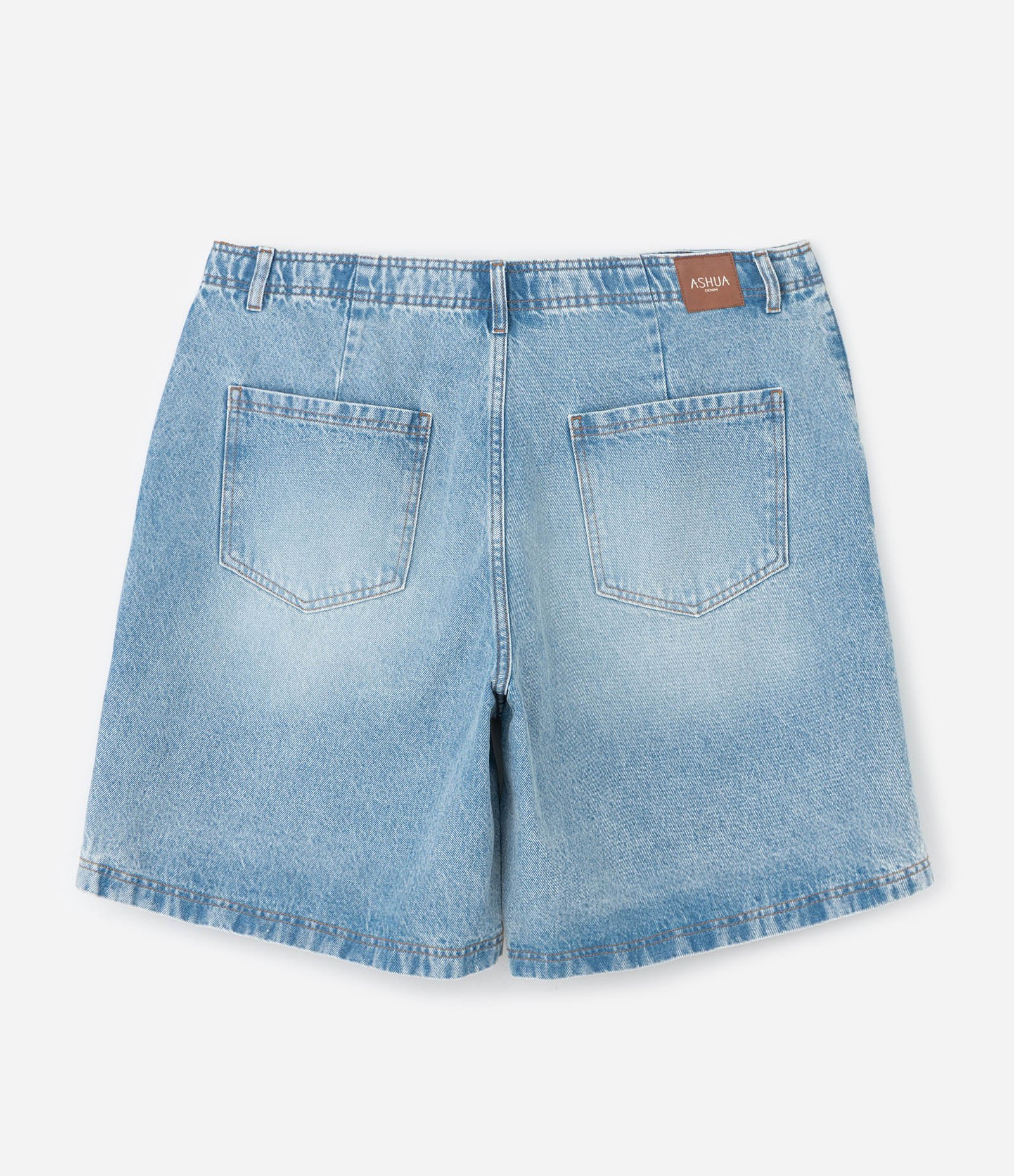 Bermuda Jorts em Jeans Curve & Plus Size Azul 6