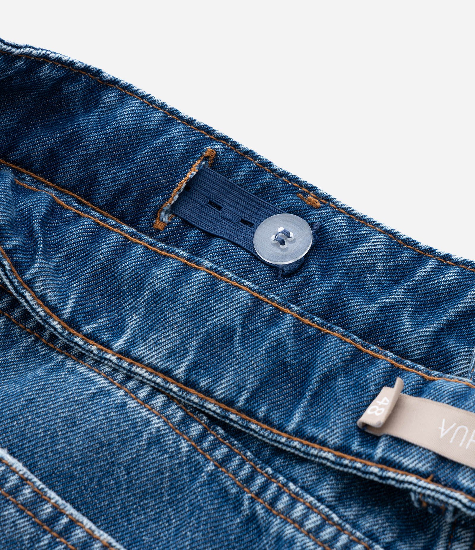 Short Boyfriend em Jeans com Abertura Lateral Curve & Plus Size Azul 4