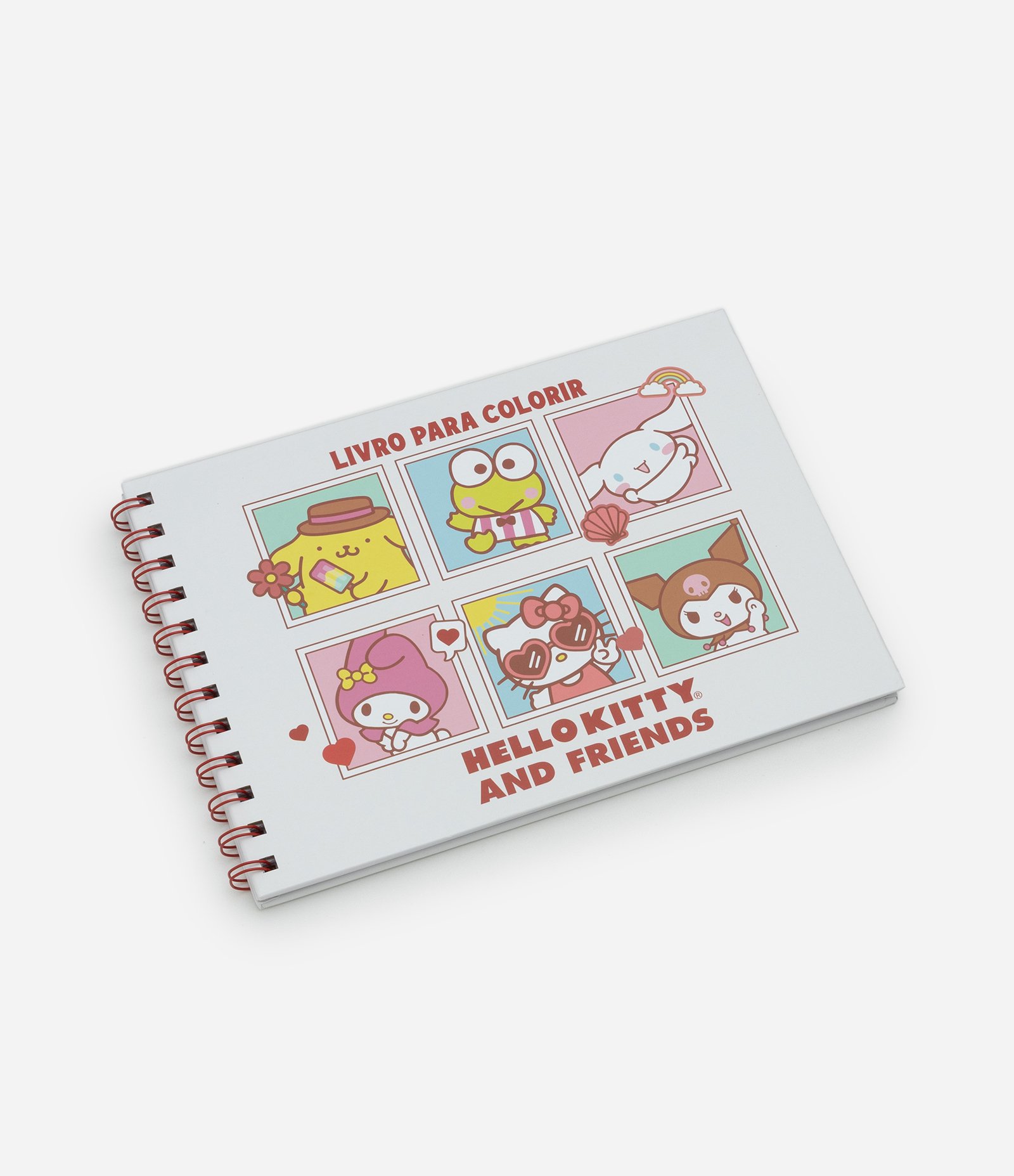 Livro Para Colorir Hello Kitty e Amigos Multicores 1