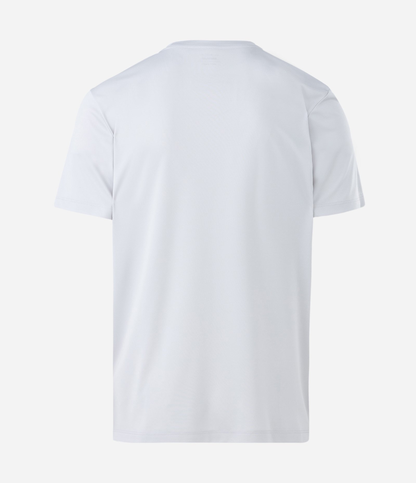 Camiseta Esportiva com Estampa Degrade Pontilhada Branco 7
